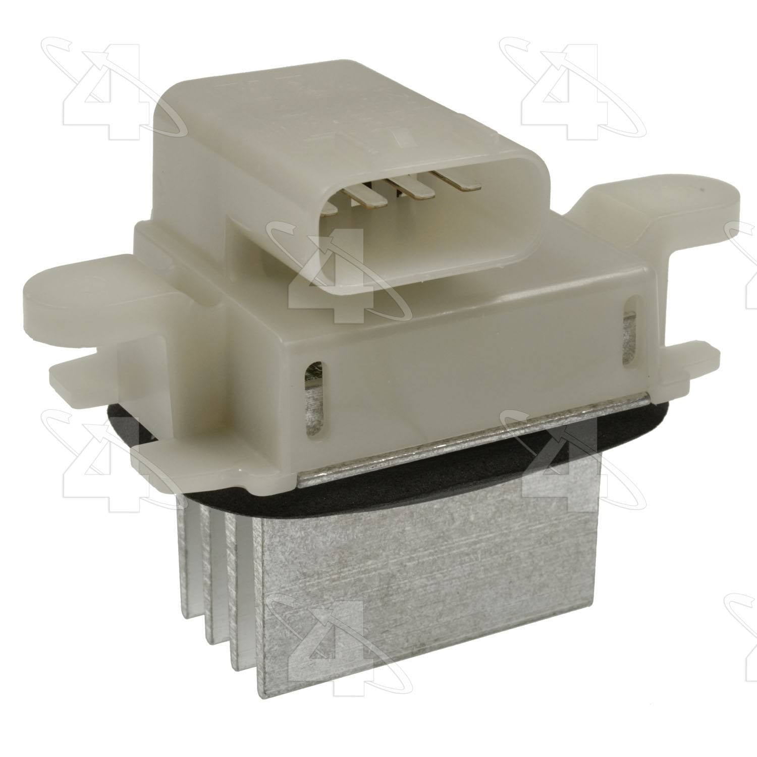 Front View of Front HVAC Blower Motor Resistor FOUR SEASONS 20522