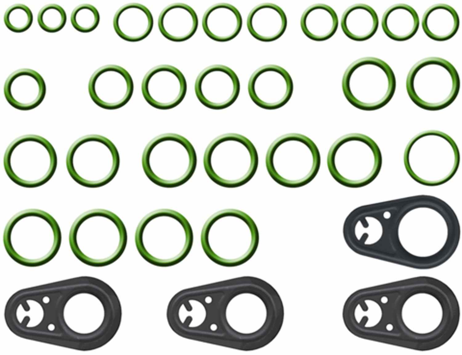 Angle View of A/C System O-Ring and Gasket Kit FOUR SEASONS 26706