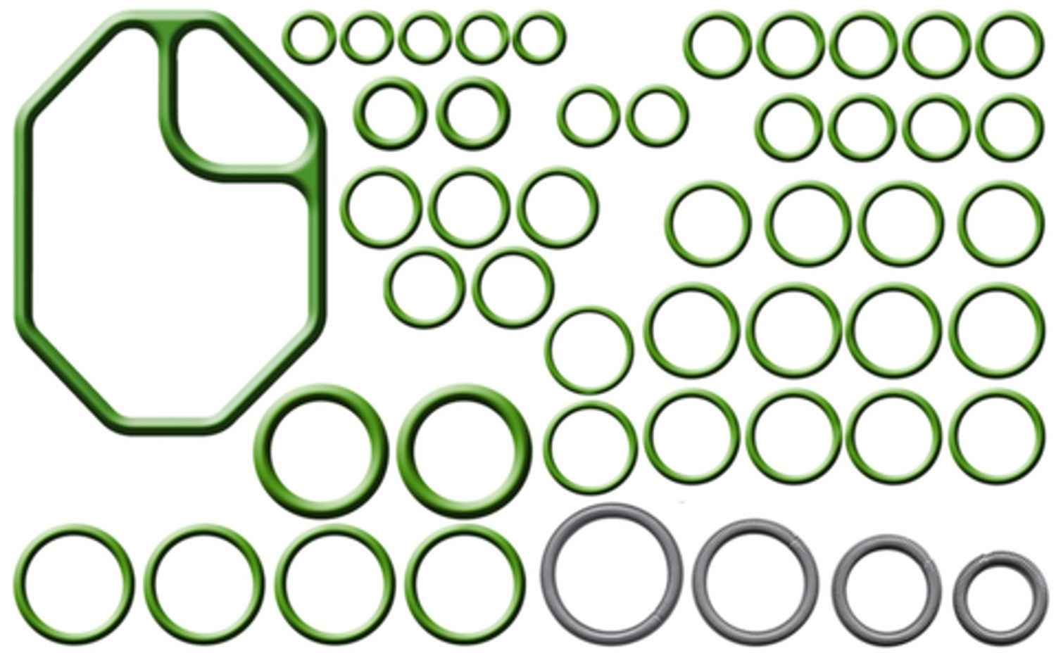 Angle View of A/C System O-Ring and Gasket Kit FOUR SEASONS 26715