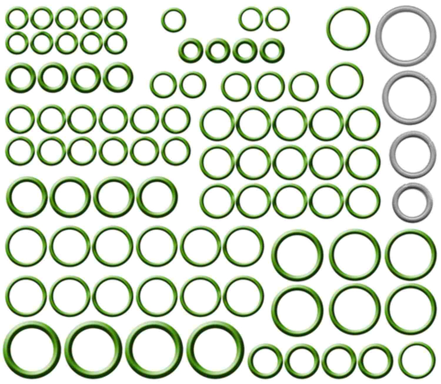 Angle View of A/C System O-Ring and Gasket Kit FOUR SEASONS 26724