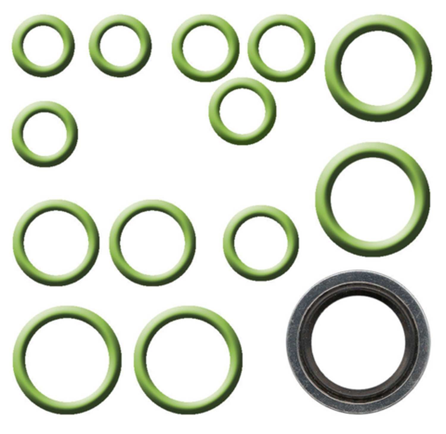 Angle View of A/C System O-Ring and Gasket Kit FOUR SEASONS 26725