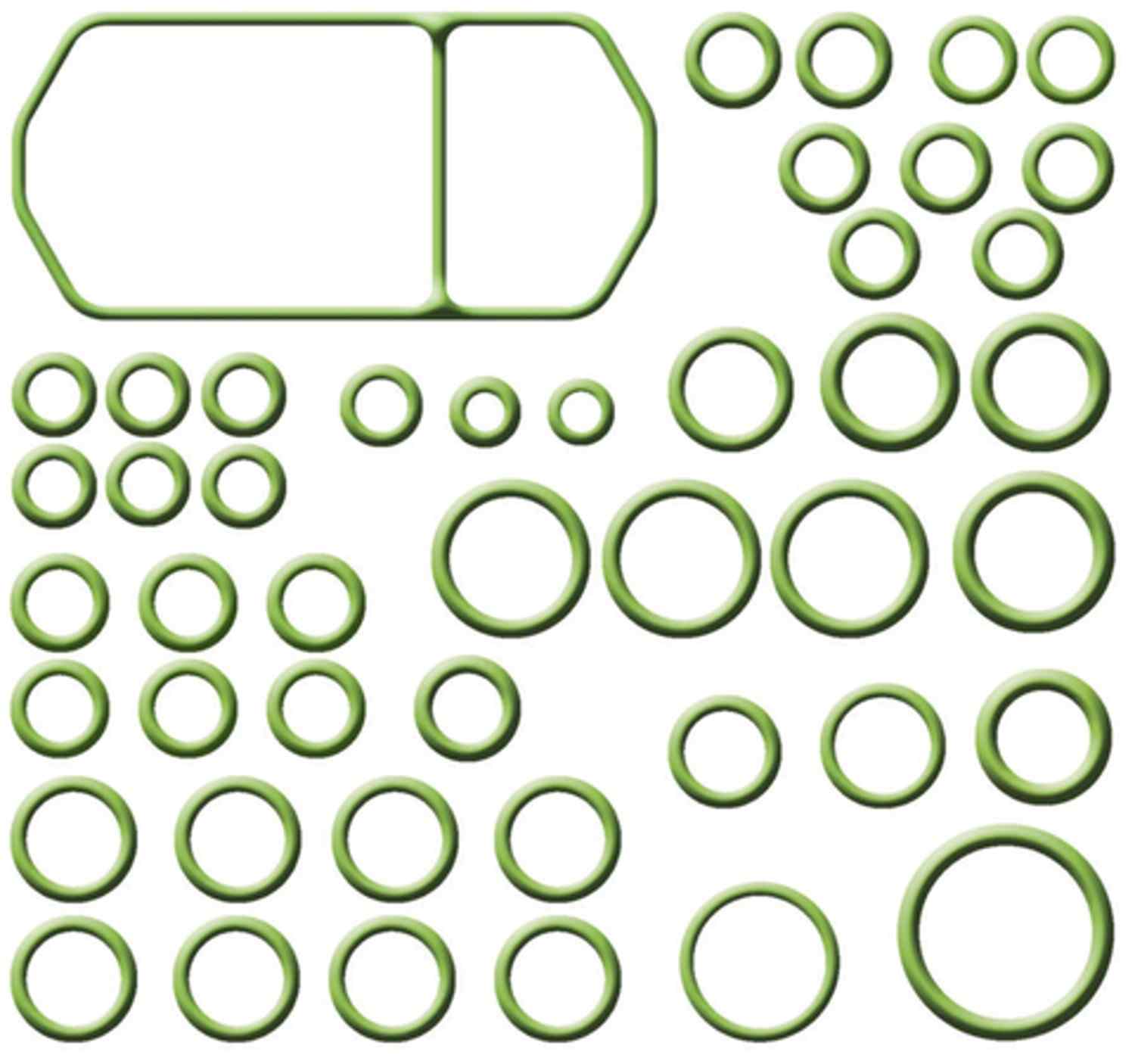 Angle View of A/C System O-Ring and Gasket Kit FOUR SEASONS 26754