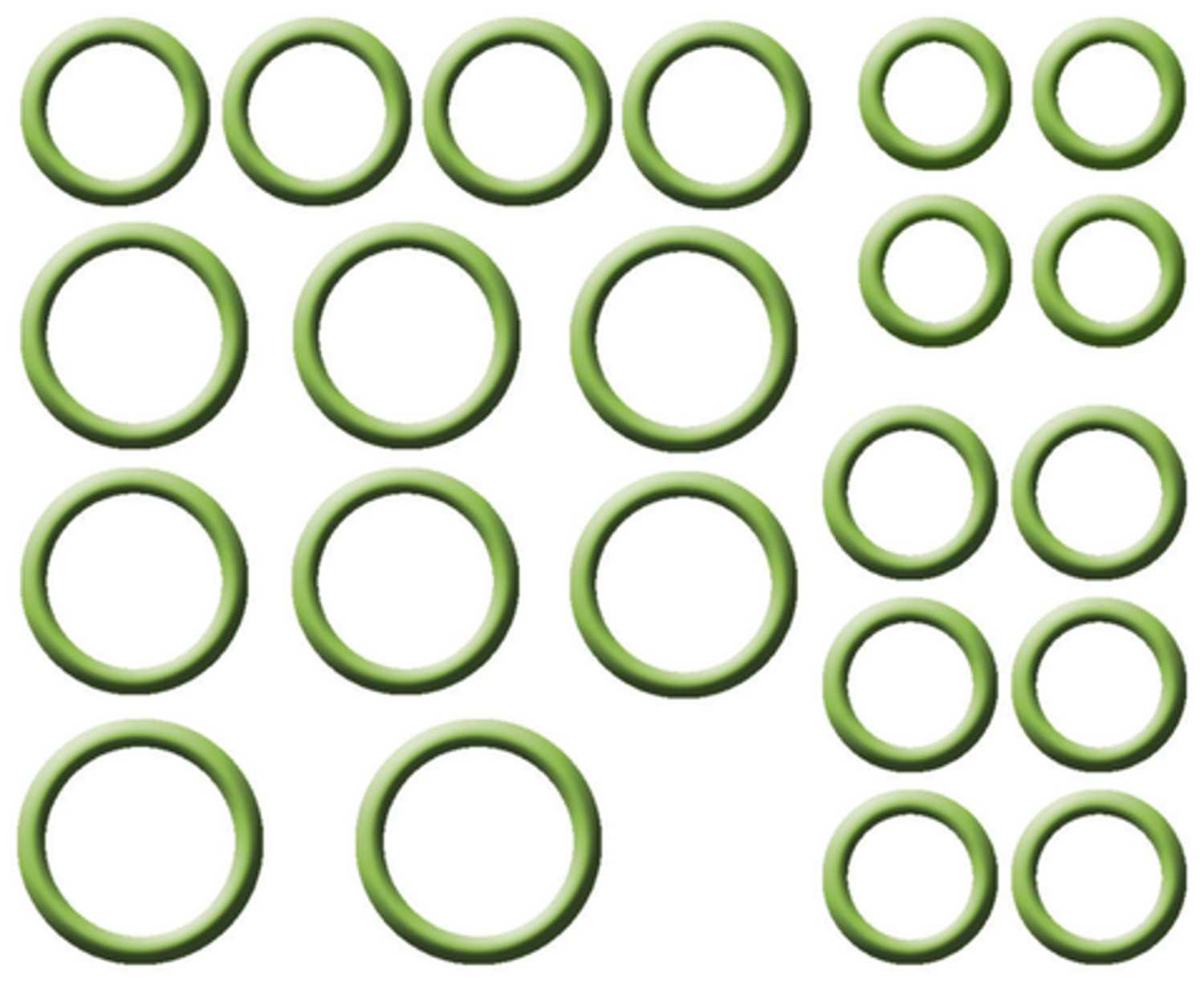 Angle View of A/C System O-Ring and Gasket Kit FOUR SEASONS 26758