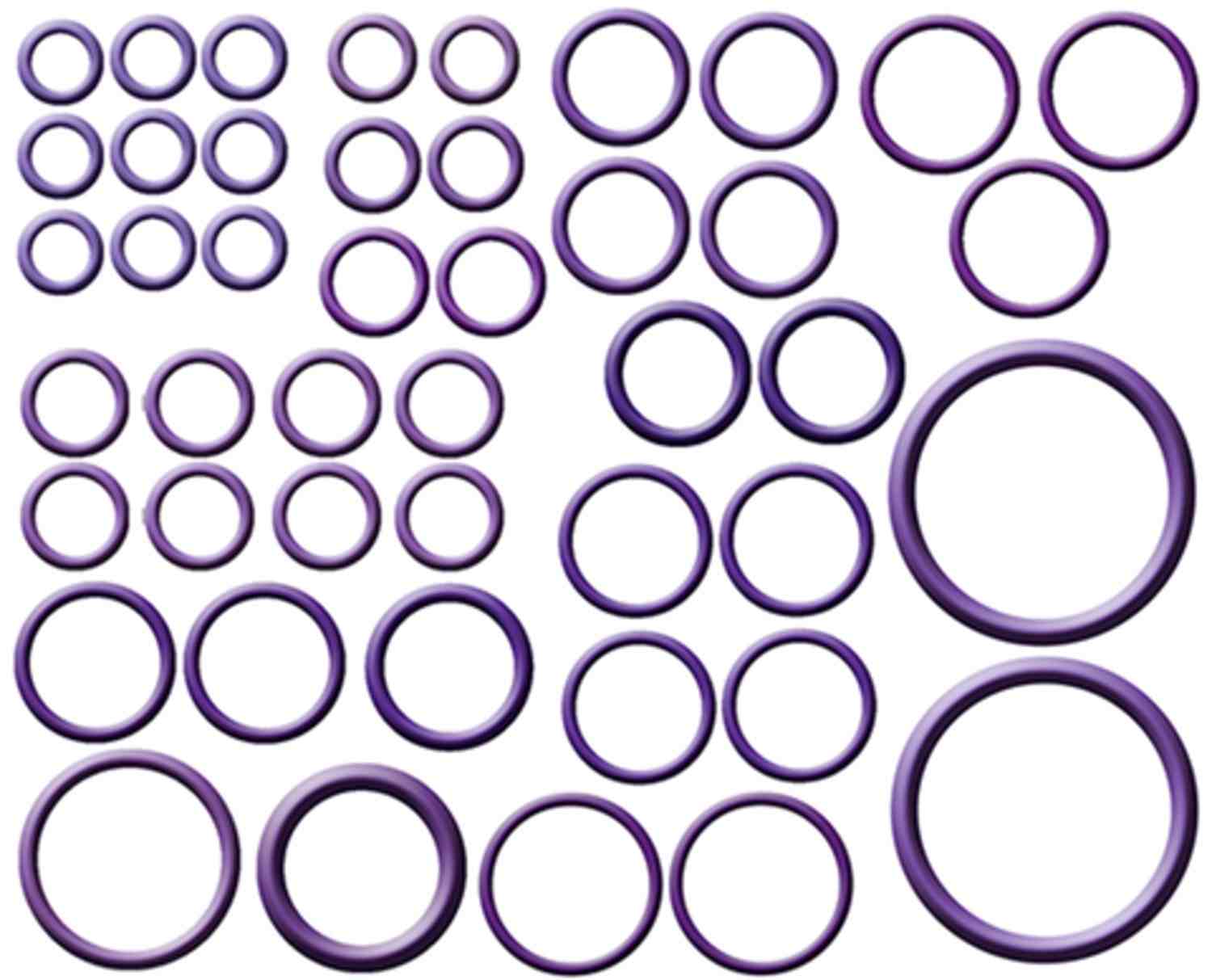 Angle View of A/C System O-Ring and Gasket Kit FOUR SEASONS 26767