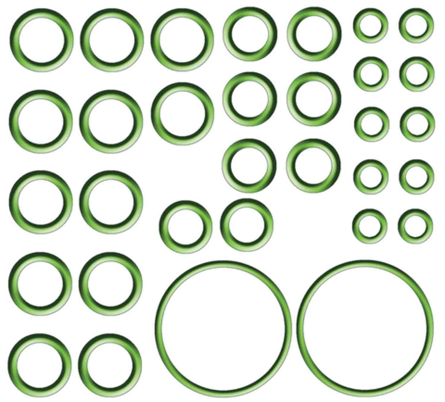 Angle View of A/C System O-Ring and Gasket Kit FOUR SEASONS 26815