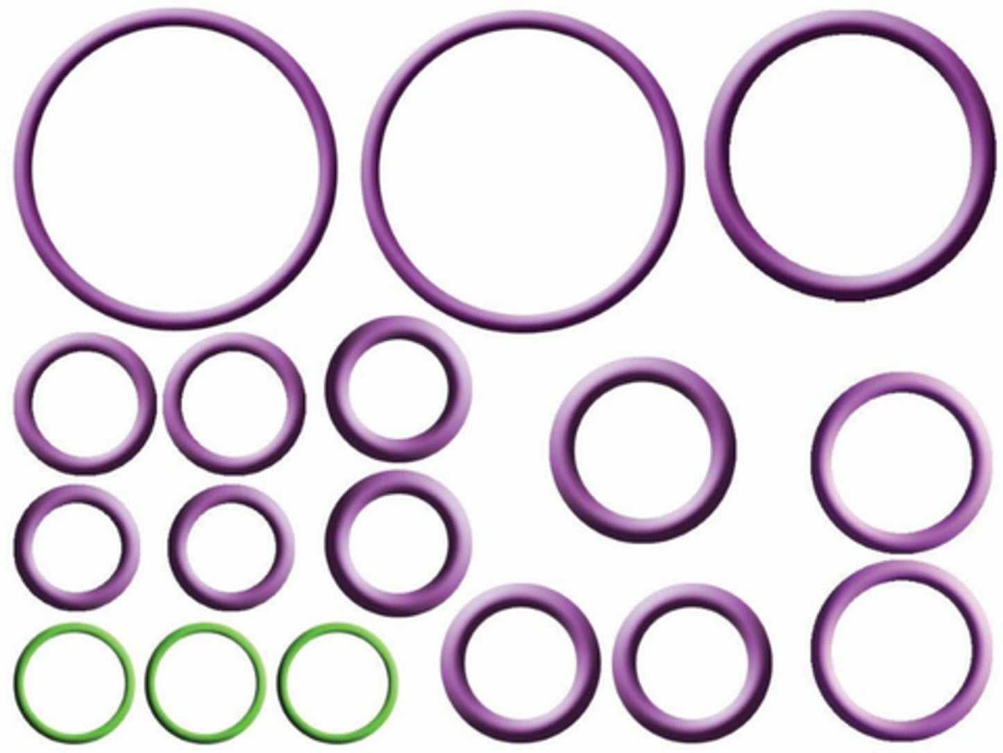 Angle View of A/C System O-Ring and Gasket Kit FOUR SEASONS 26830