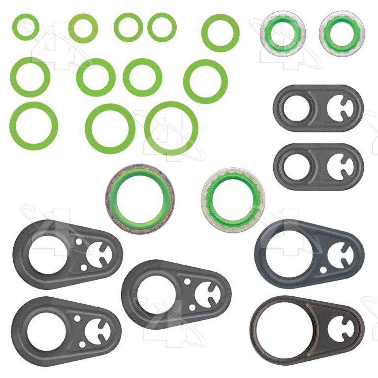 Front View of A/C System O-Ring and Gasket Kit FOUR SEASONS 26835