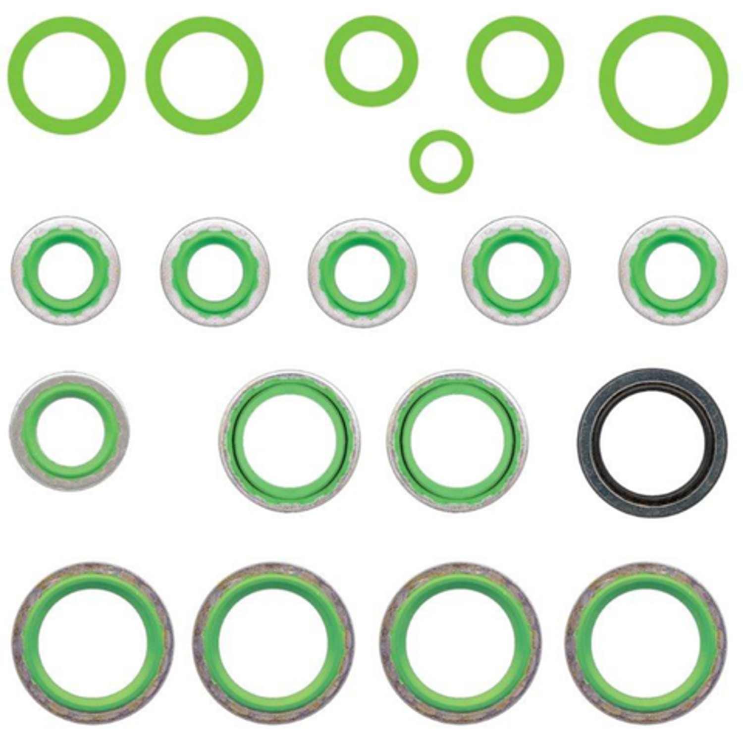 Angle View of A/C System O-Ring and Gasket Kit FOUR SEASONS 26842