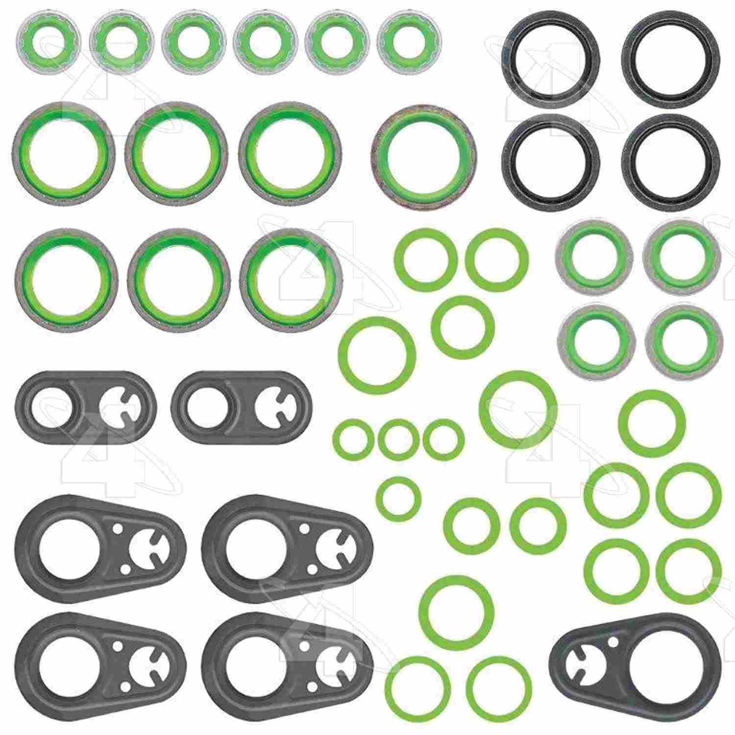 Front View of A/C System O-Ring and Gasket Kit FOUR SEASONS 26845