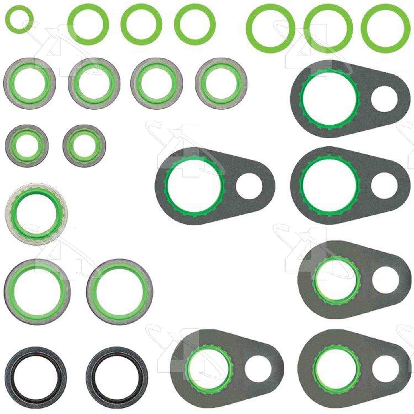 Front View of A/C System O-Ring and Gasket Kit FOUR SEASONS 26851