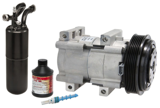 Angle View of A/C Compressor and Component Kit FOUR SEASONS 3055NK