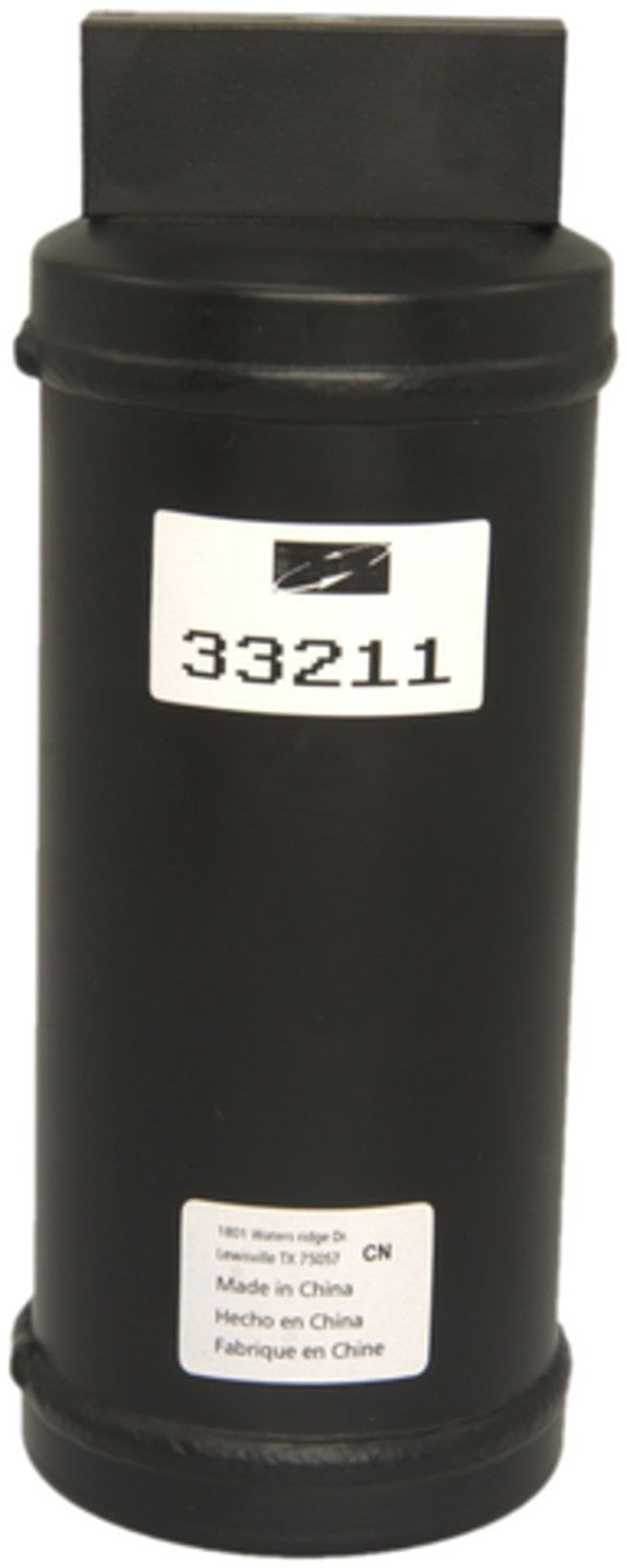 Front View of A/C Receiver Drier FOUR SEASONS 33211