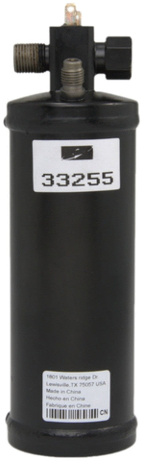 Front View of A/C Receiver Drier FOUR SEASONS 33255