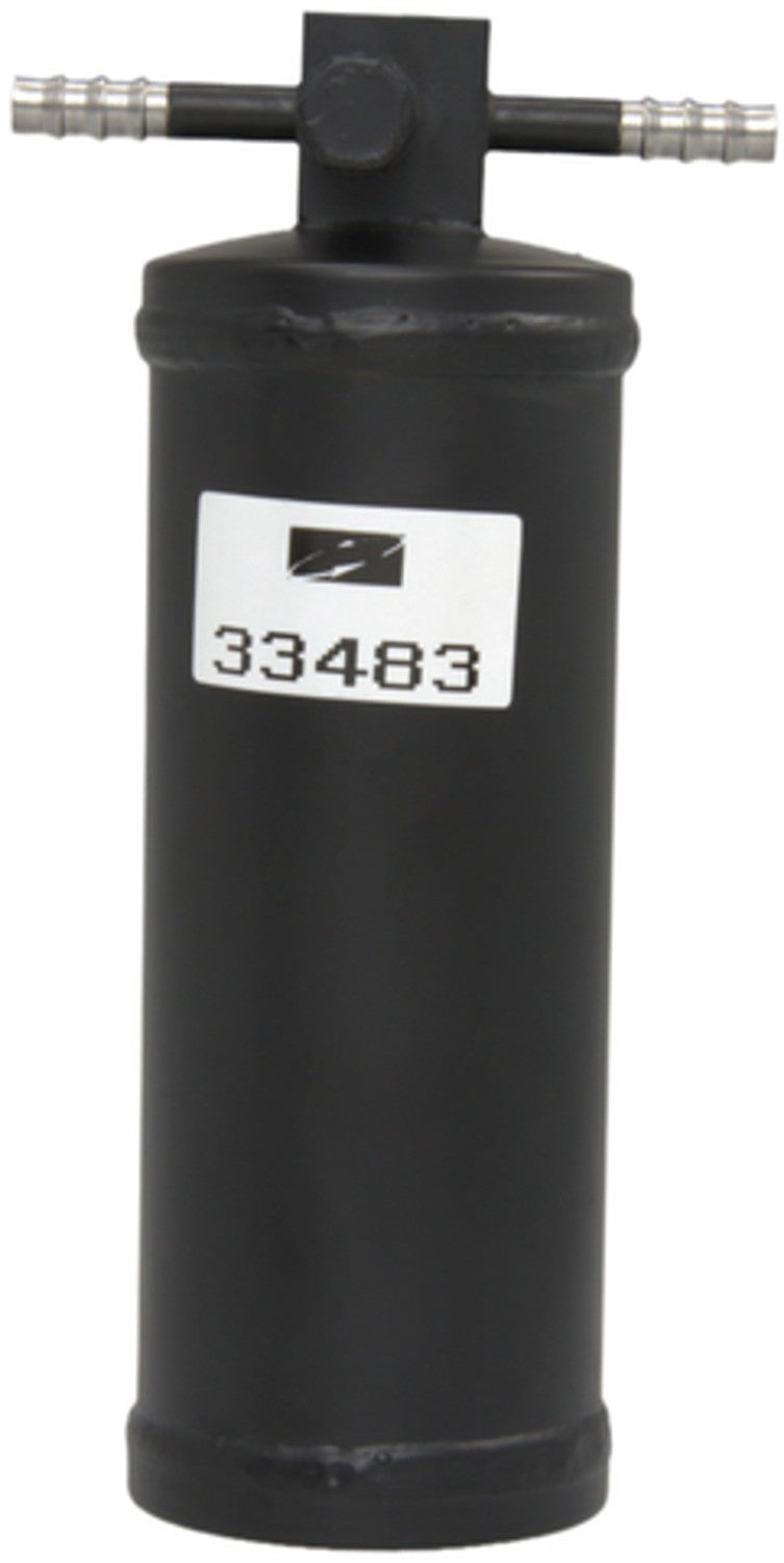 Front View of A/C Receiver Drier FOUR SEASONS 33483