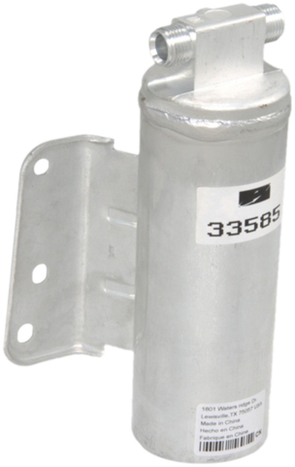 Angle View of A/C Receiver Drier FOUR SEASONS 33585