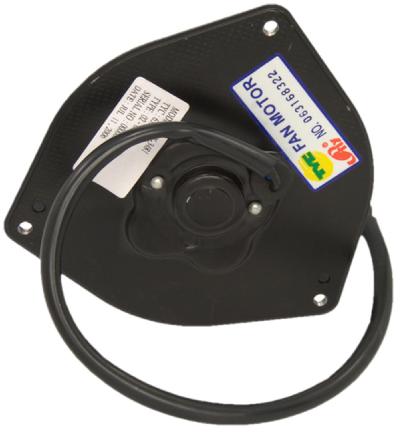 Back View of Engine Cooling Fan Motor FOUR SEASONS 35087