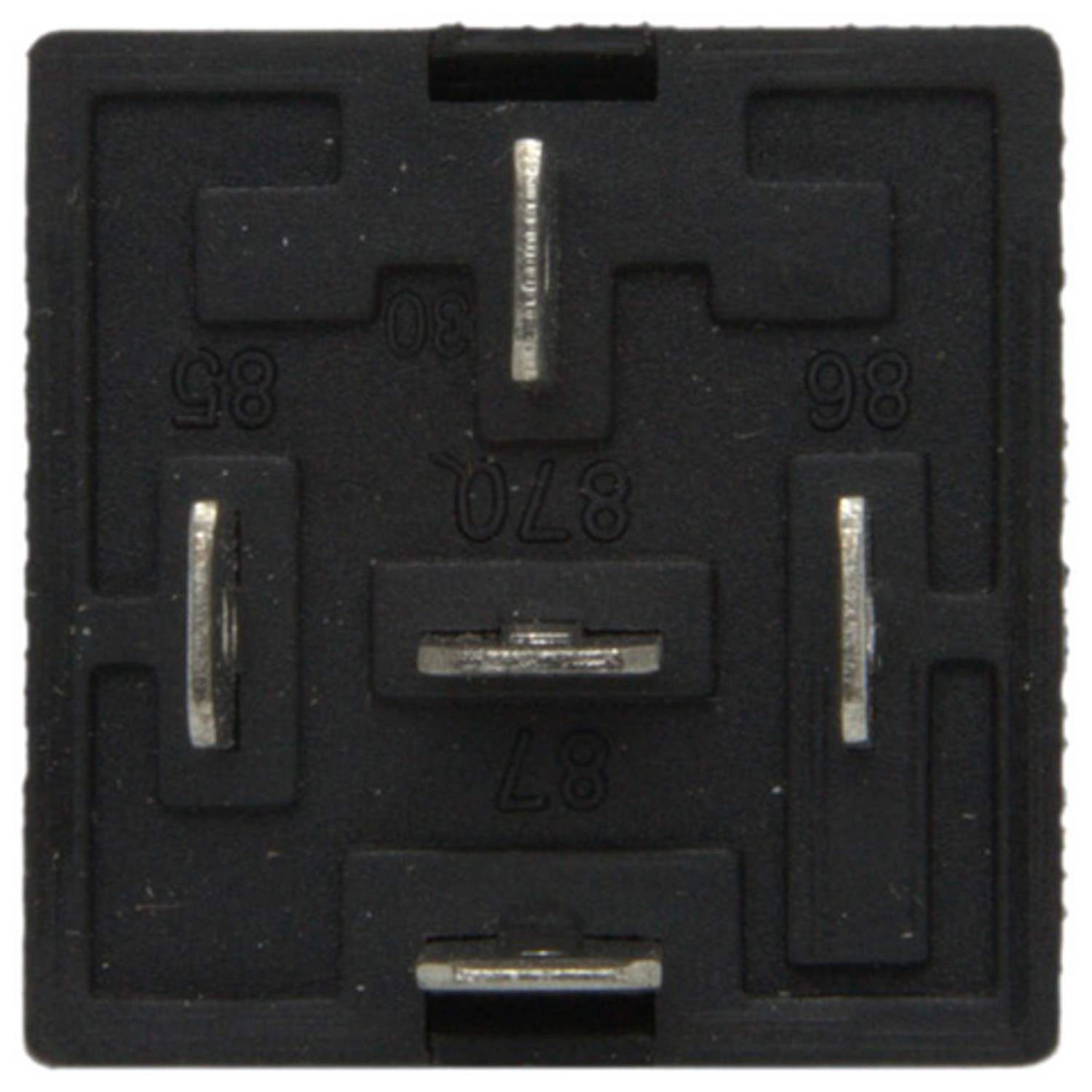 Connector View of A/C Condenser Fan Motor Relay FOUR SEASONS 35928