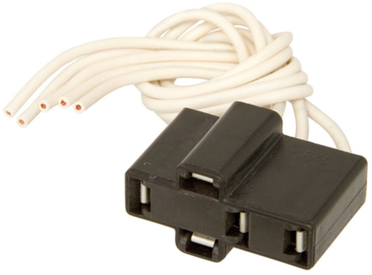 Angle View of HVAC Blower Relay Harness Connector FOUR SEASONS 37202