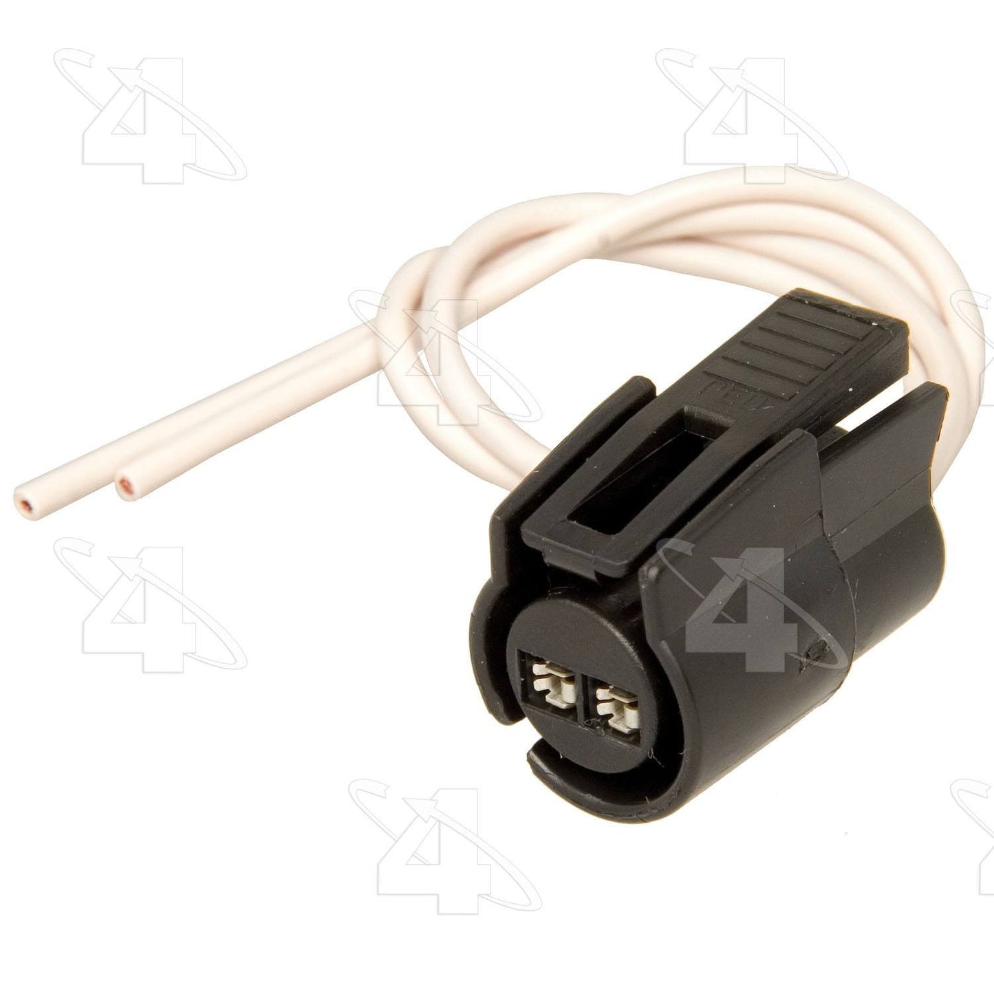 Front View of A/C Compressor Cut-Out Switch Harness Connector FOUR SEASONS 37222