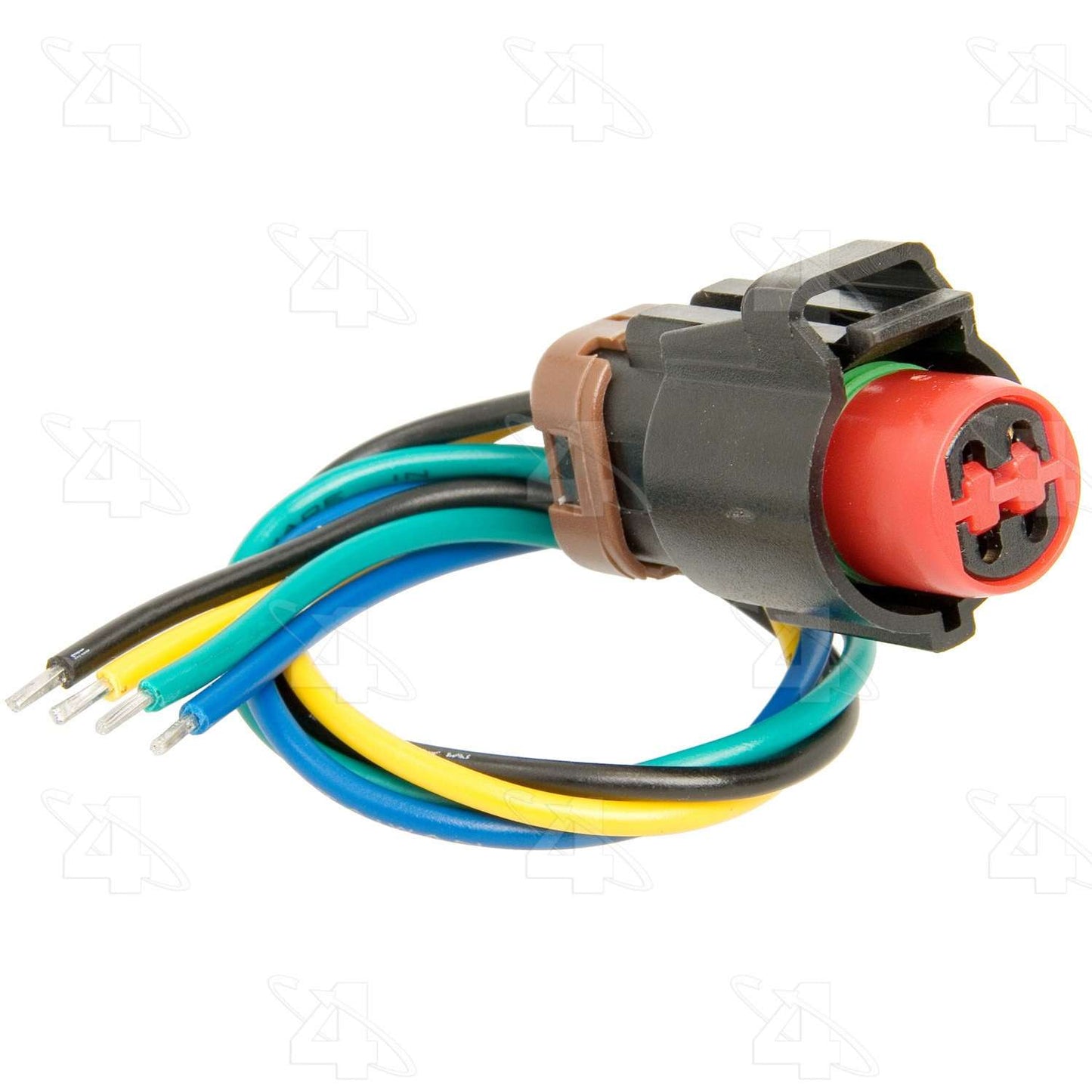 Front View of A/C Compressor Cut-Out Switch Harness Connector FOUR SEASONS 37235