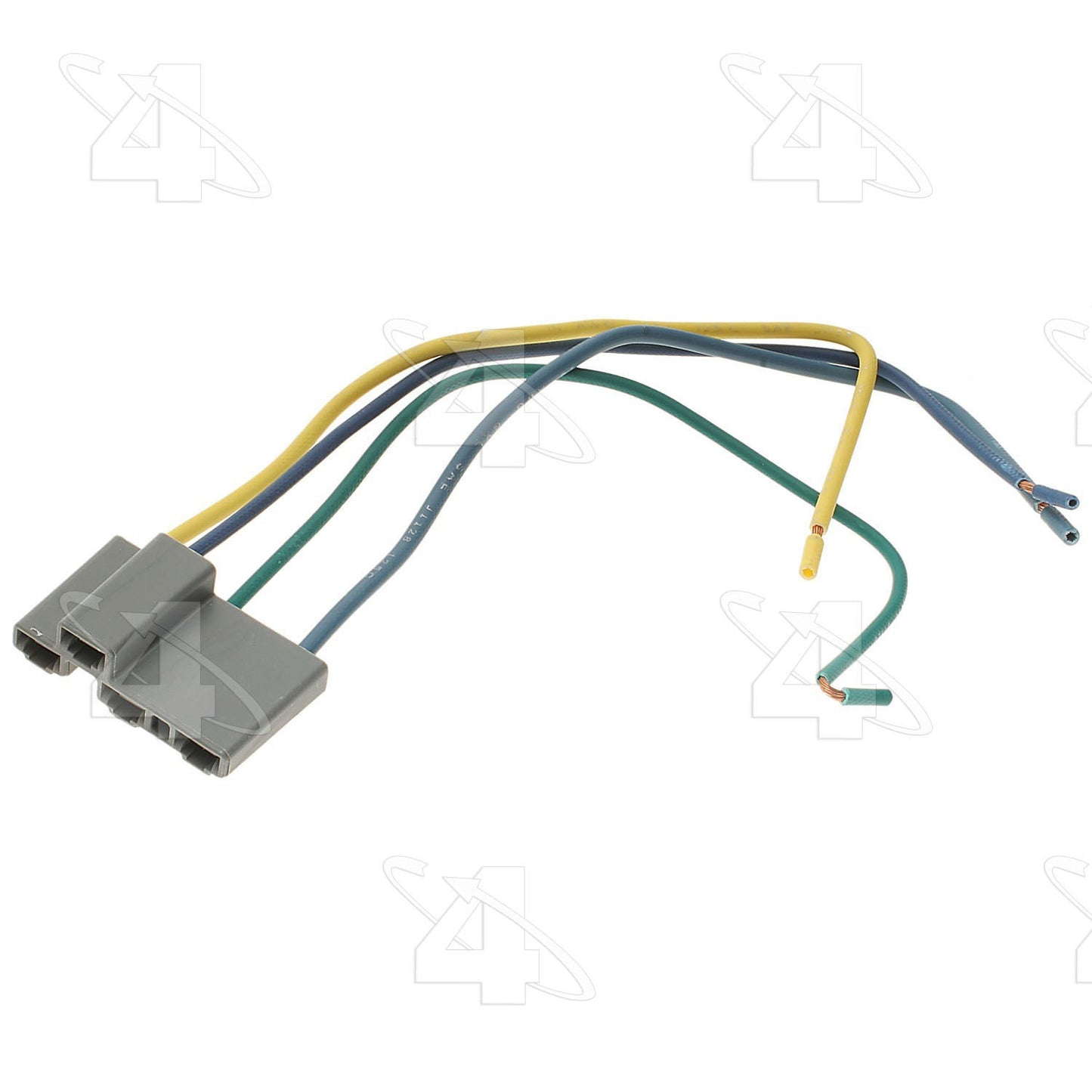 Front View of HVAC Blower Motor Resistor Harness FOUR SEASONS 37254