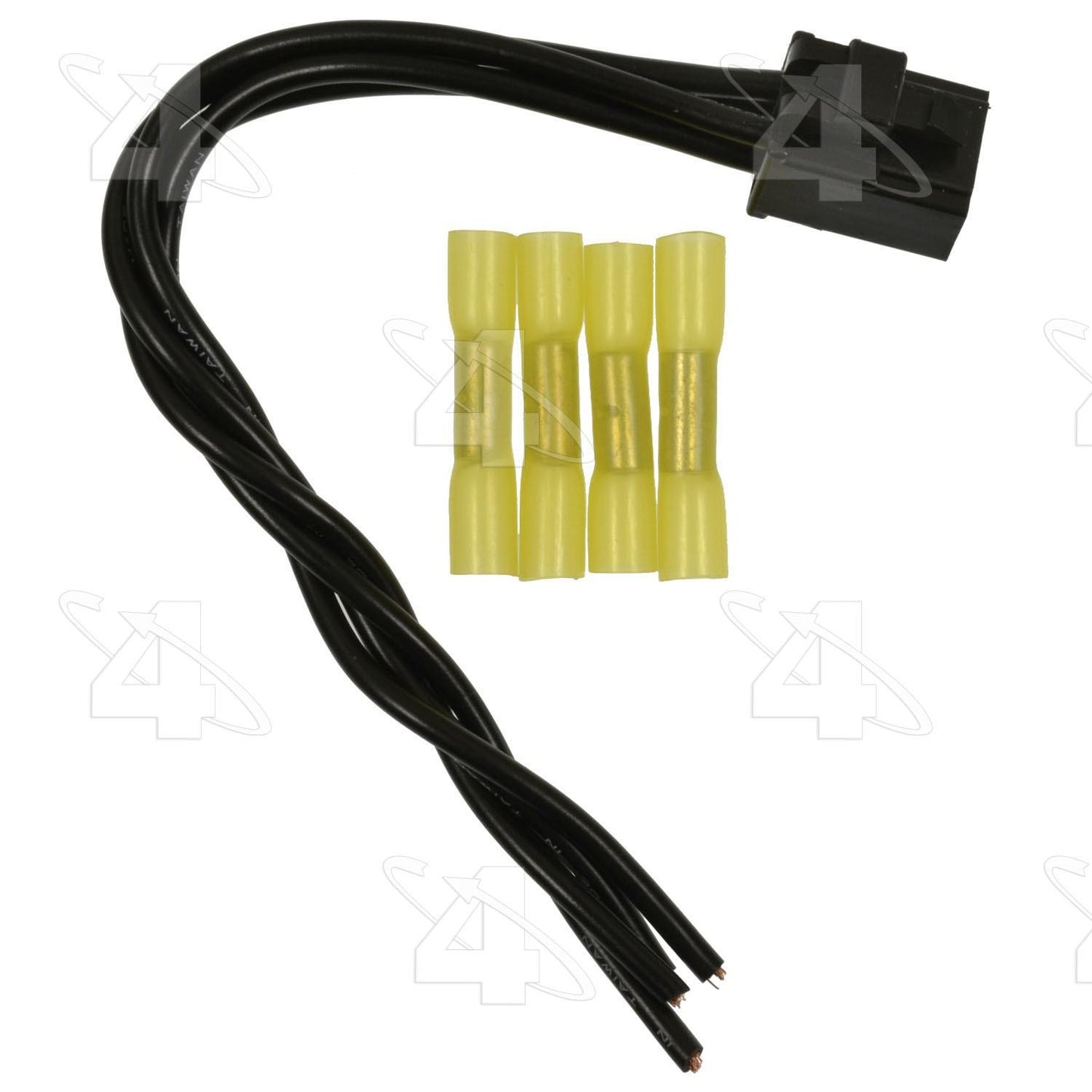 Front View of Engine Coolant Temperature Sensor Connector FOUR SEASONS 37257