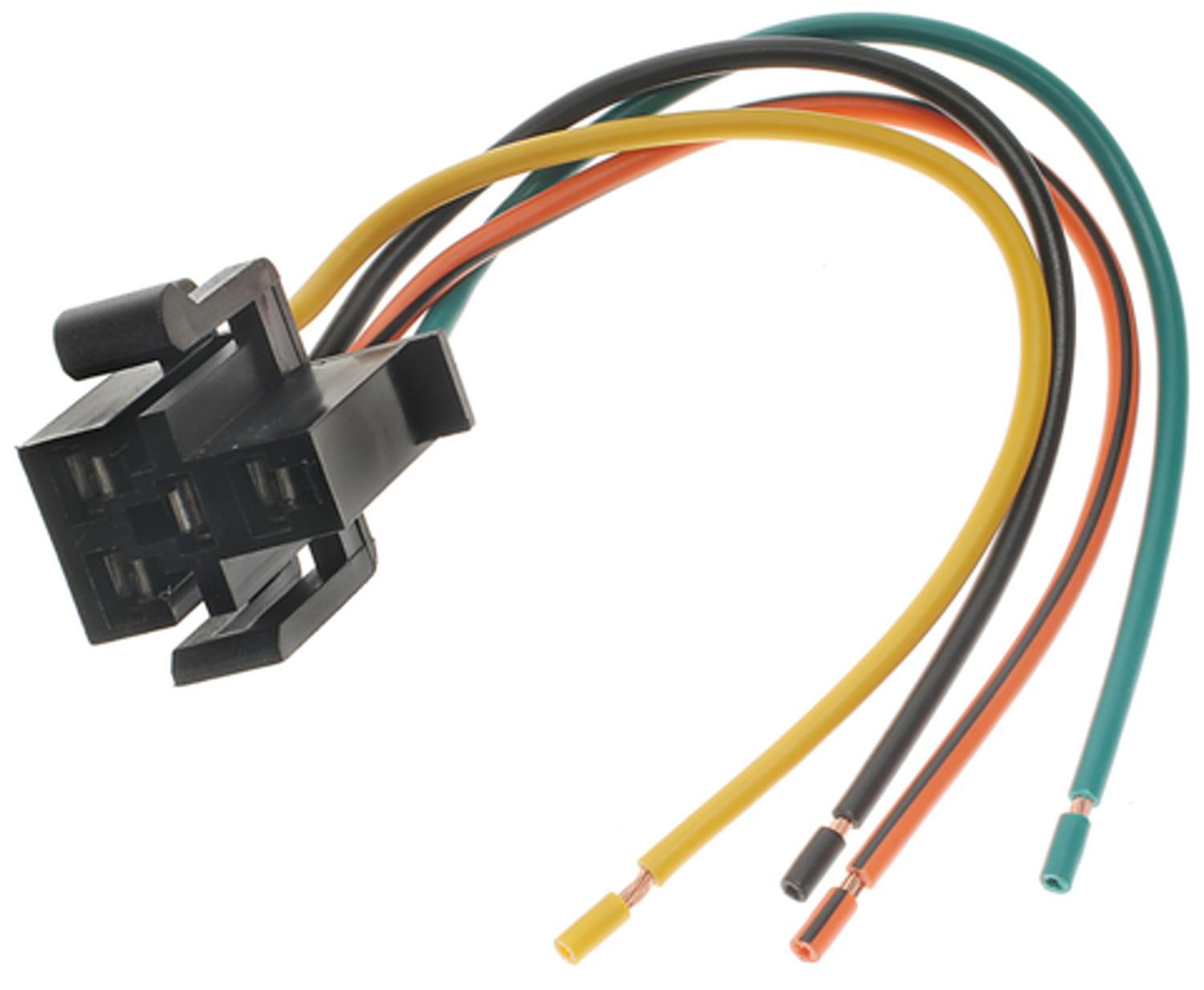 Angle View of HVAC Blower Motor Resistor Harness FOUR SEASONS 37262