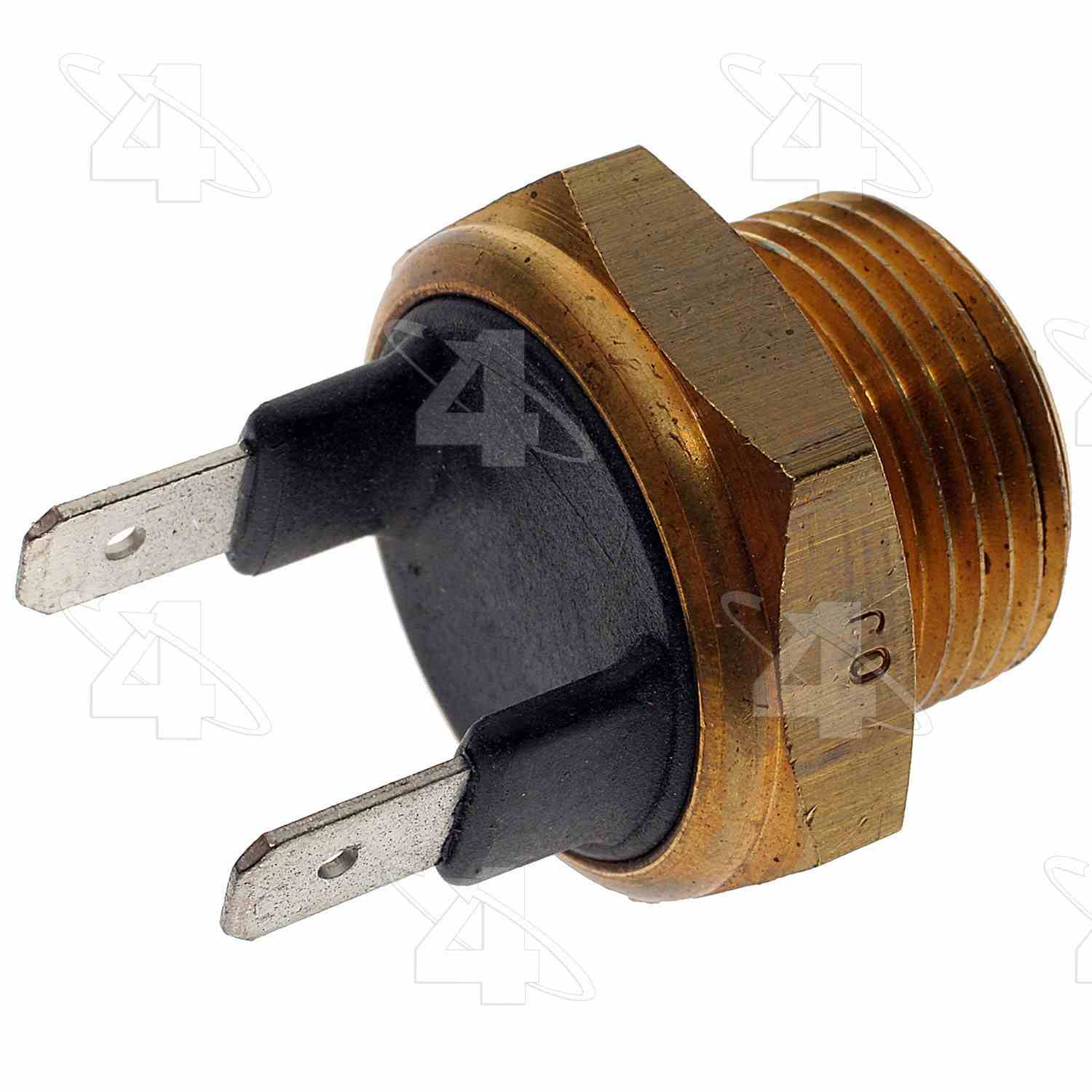 Front View of Engine Cooling Fan Temperature Switch FOUR SEASONS 37383