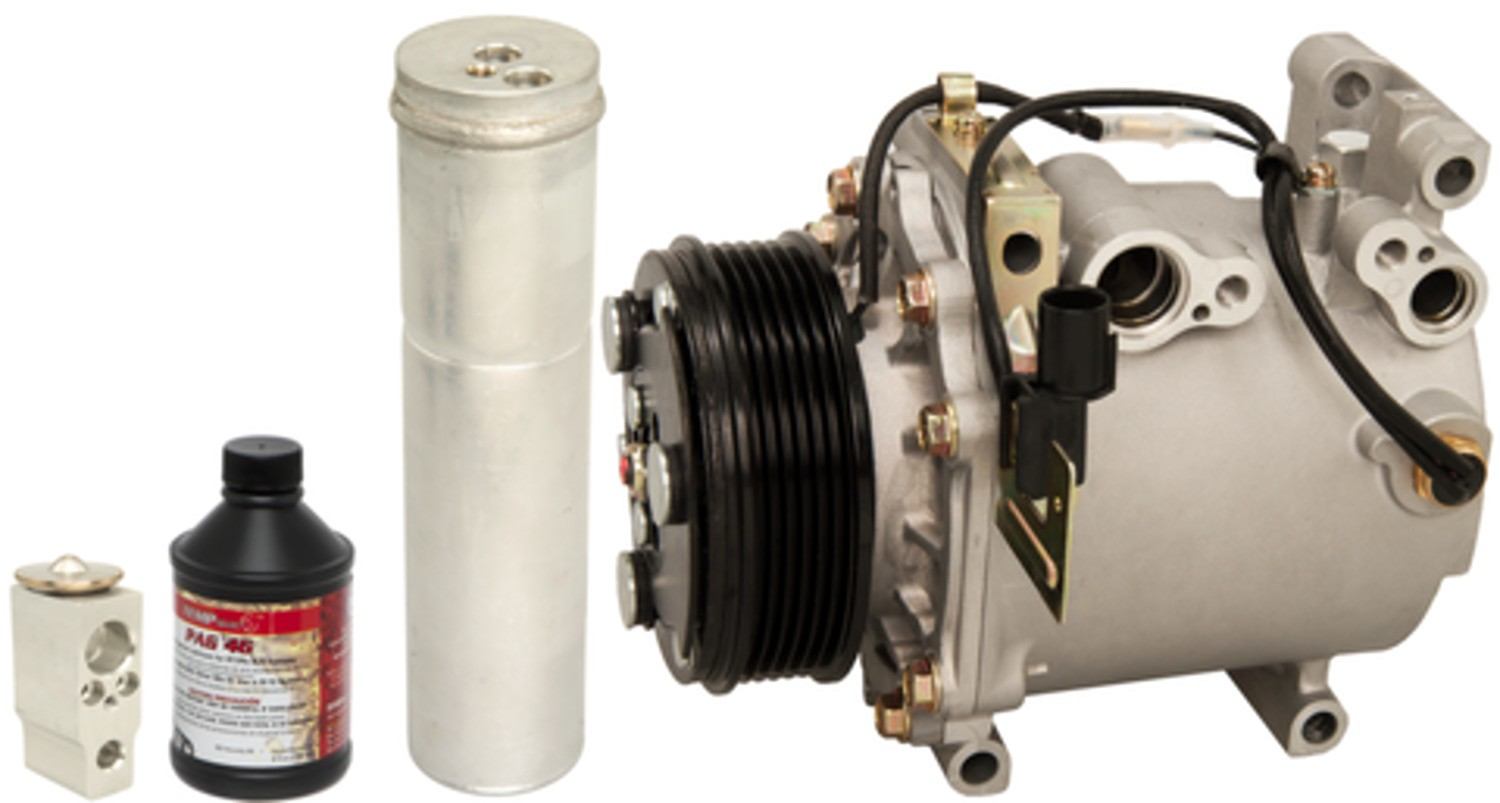 Angle View of A/C Compressor and Component Kit FOUR SEASONS 4187NK