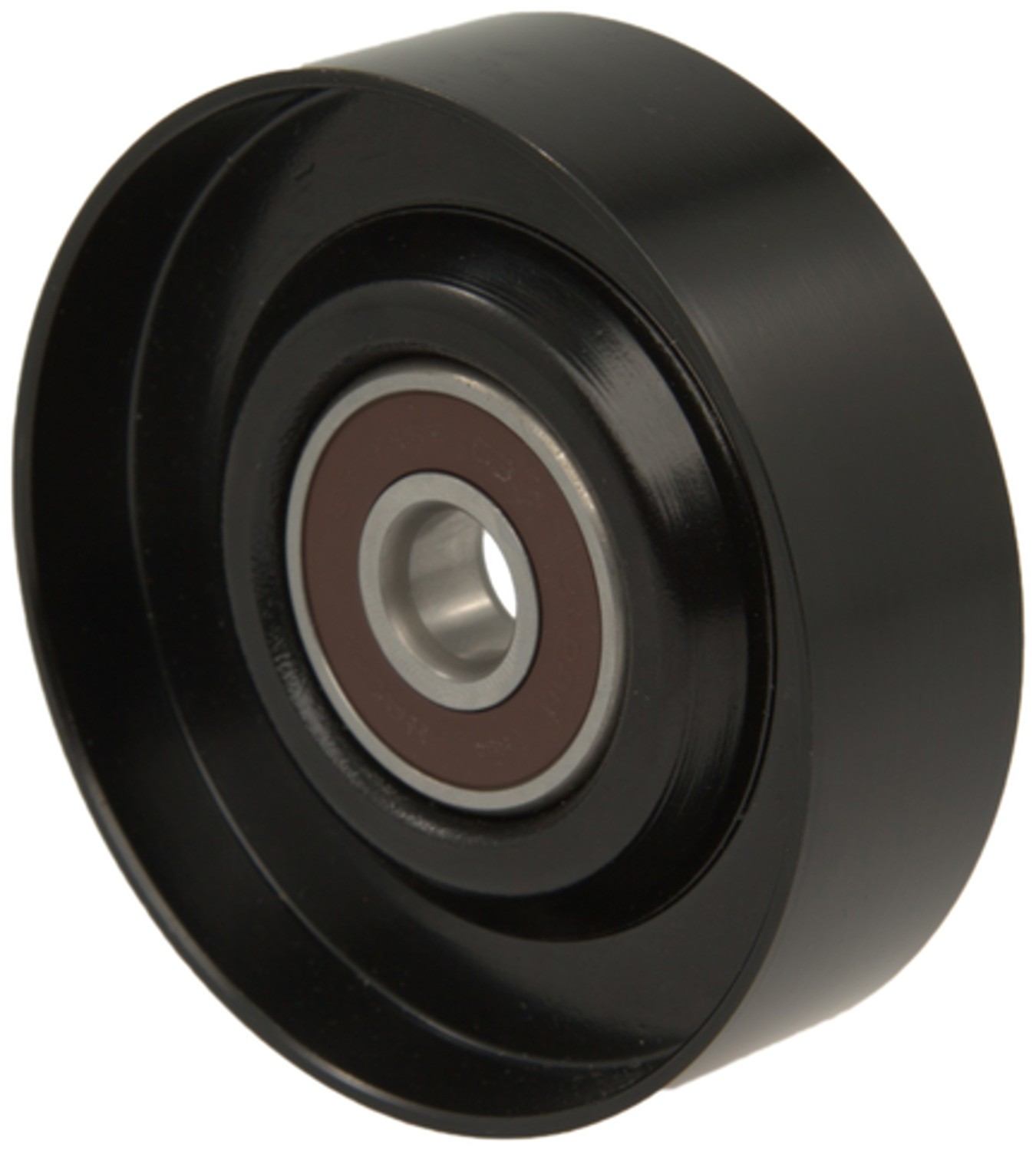 Angle View of Accessory Drive Belt Idler Pulley FOUR SEASONS 45004