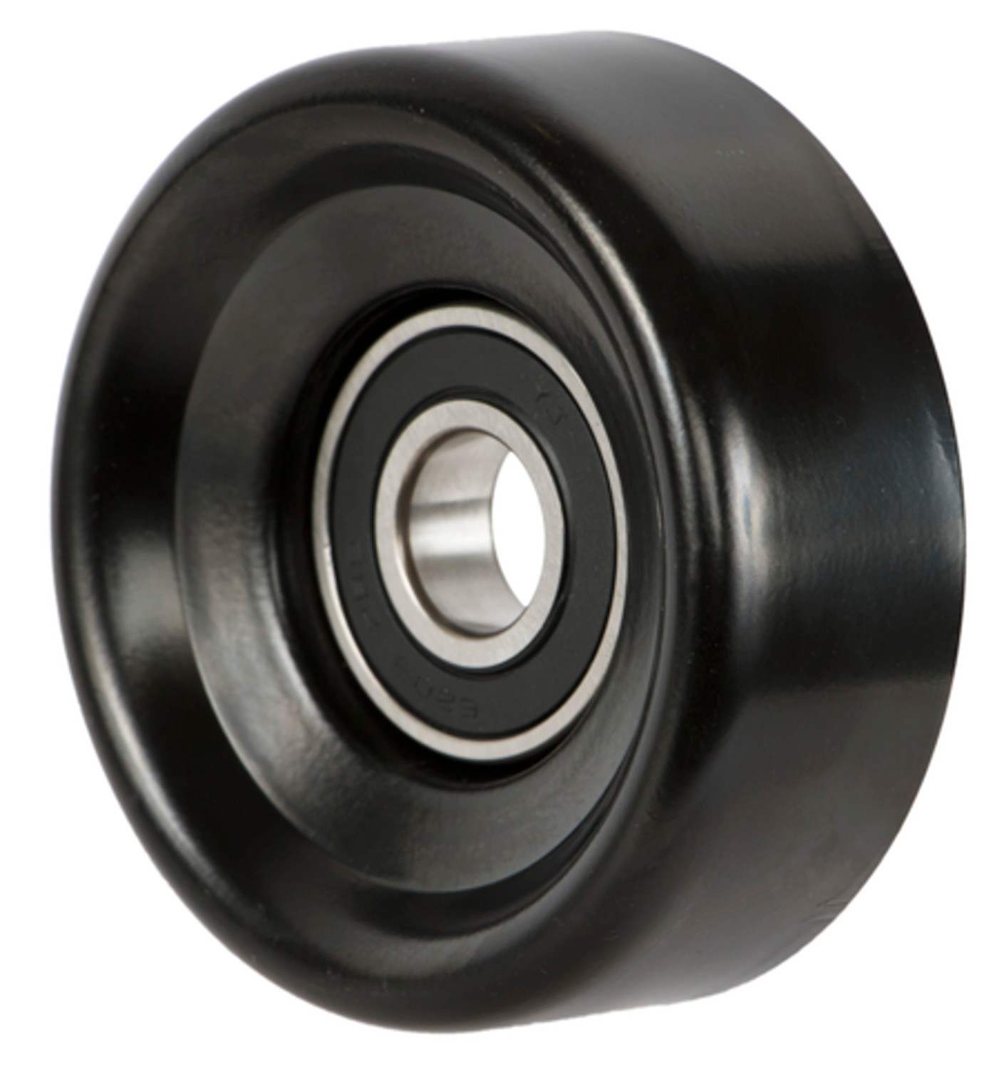 Angle View of Accessory Drive Belt Idler Pulley FOUR SEASONS 45005