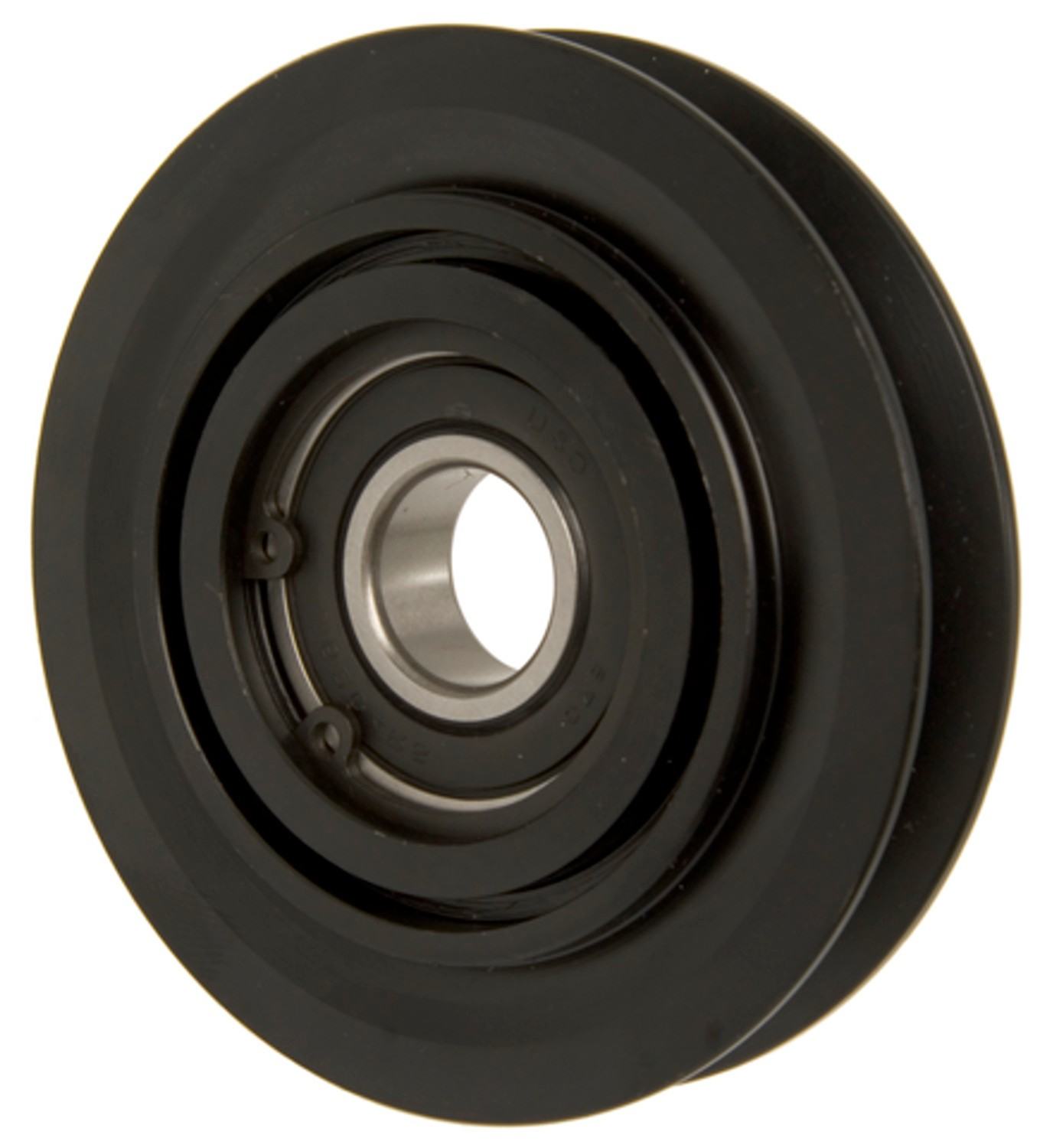 Angle View of Accessory Drive Belt Idler Pulley FOUR SEASONS 45007