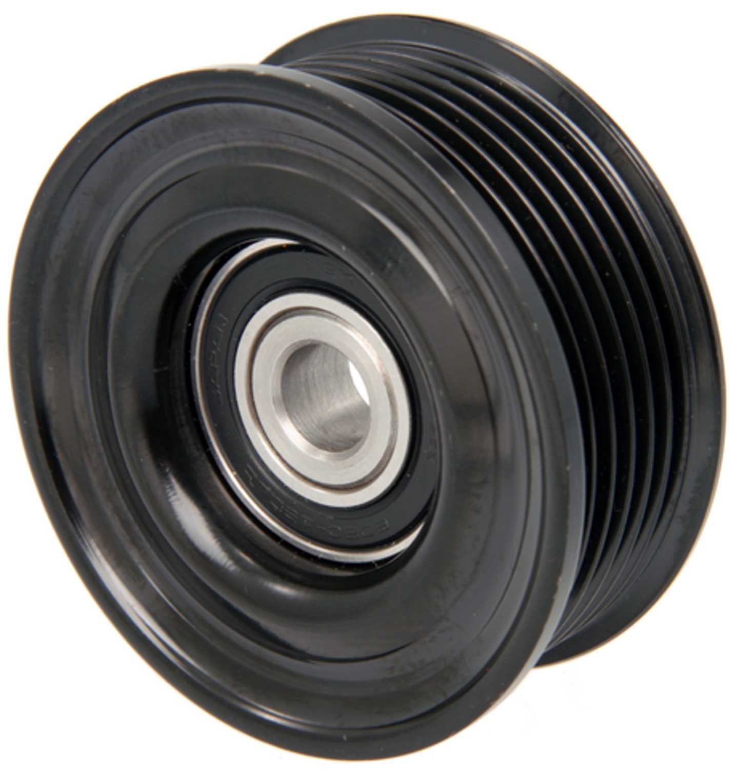 Angle View of Accessory Drive Belt Idler Pulley FOUR SEASONS 45021