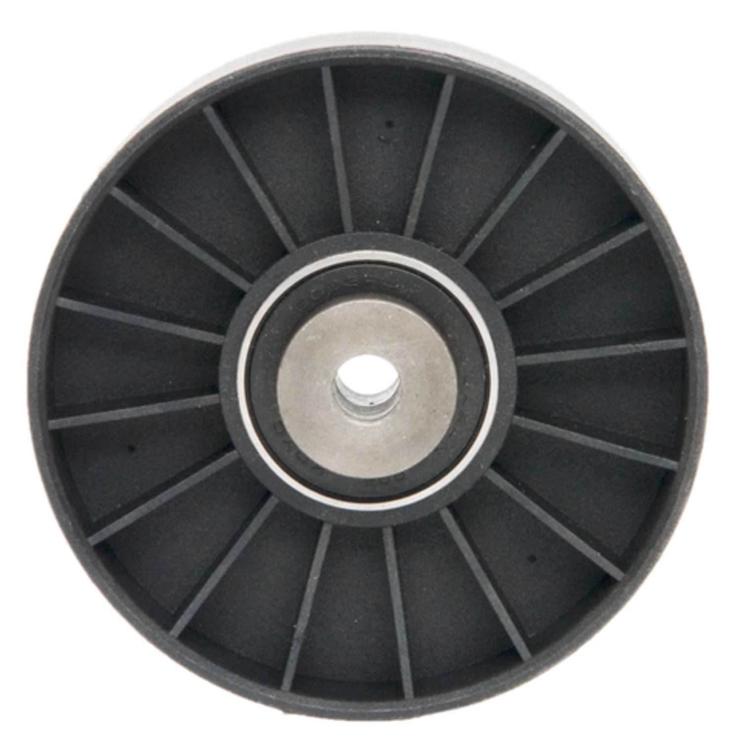 Back View of Accessory Drive Belt Idler Pulley FOUR SEASONS 45033