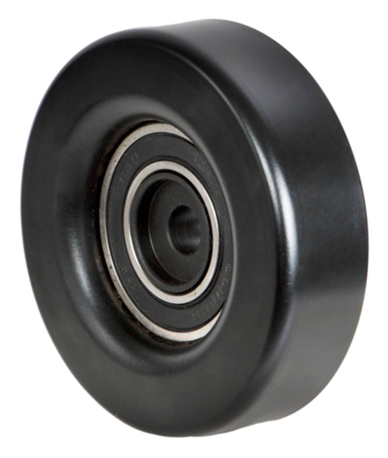 Angle View of Accessory Drive Belt Idler Pulley FOUR SEASONS 45075