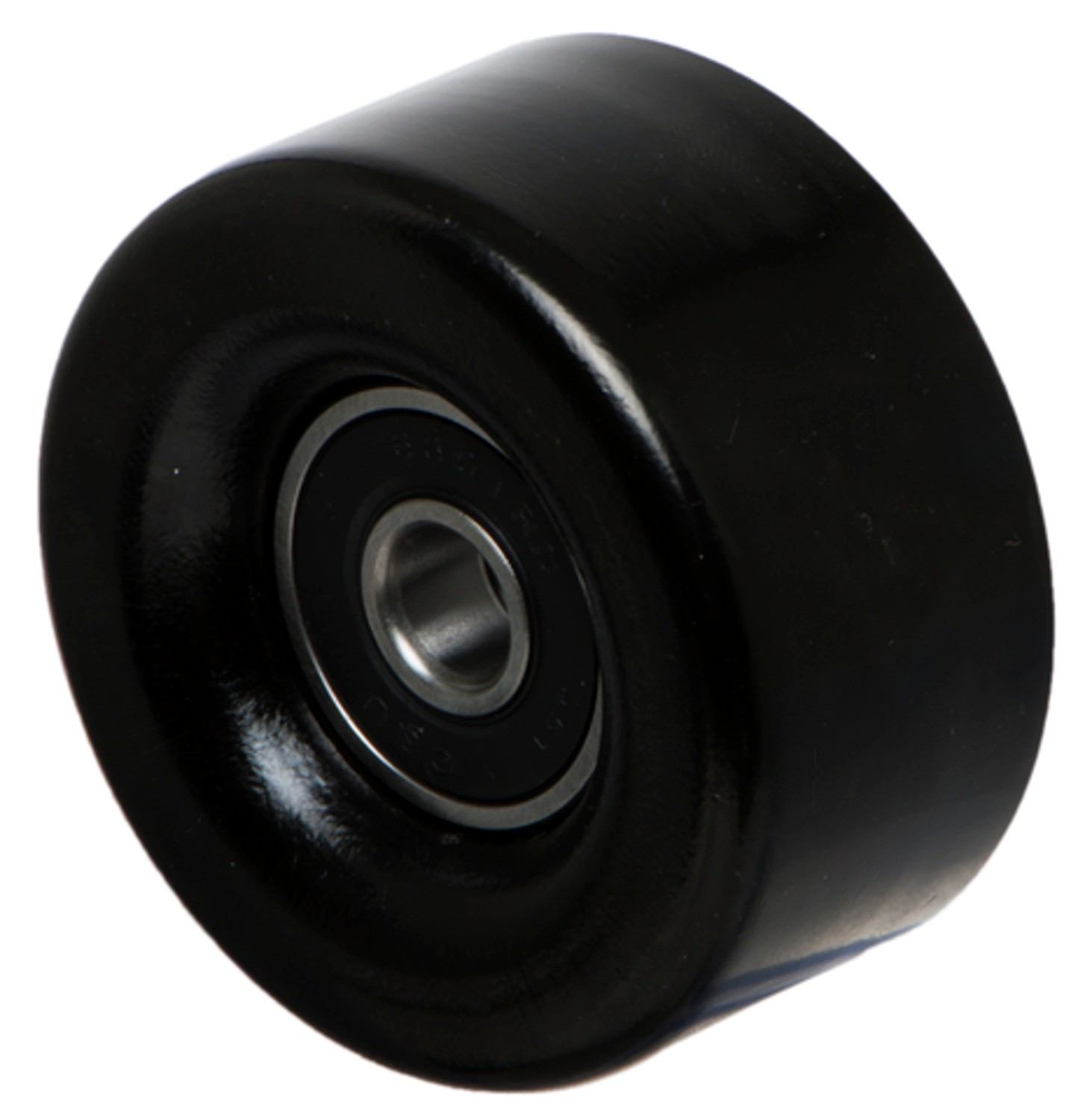 Angle View of Accessory Drive Belt Idler Pulley FOUR SEASONS 45077