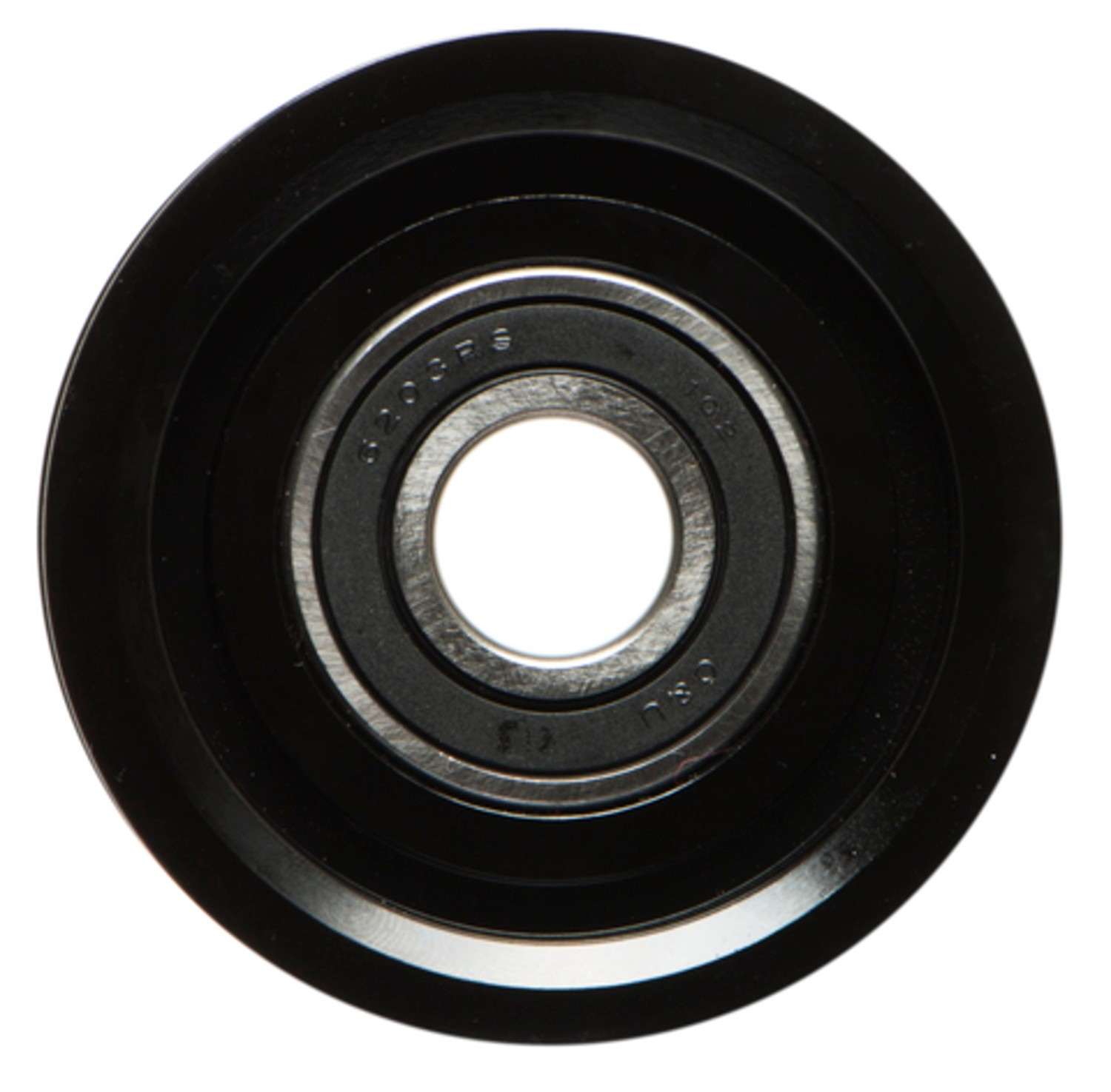 Front View of Accessory Drive Belt Idler Pulley FOUR SEASONS 45080