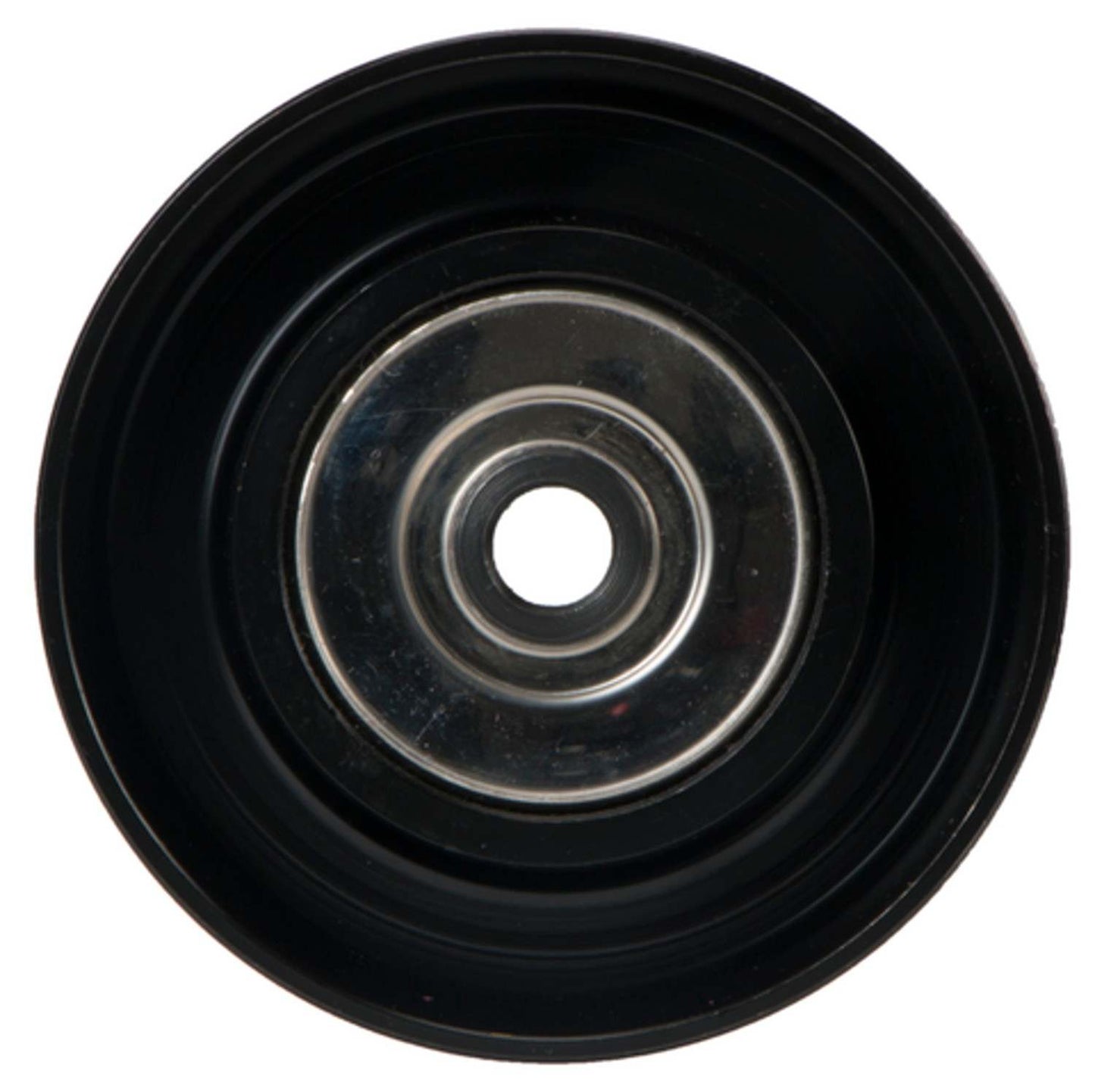 Front View of Upper Accessory Drive Belt Idler Pulley FOUR SEASONS 45081