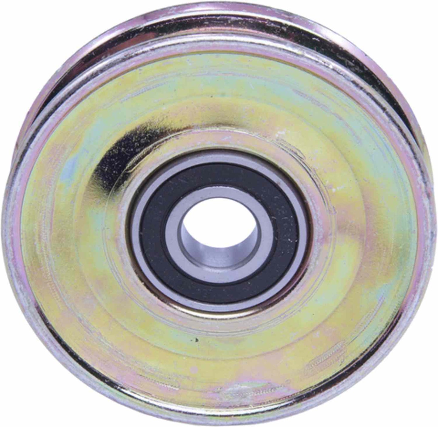 Front View of Accessory Drive Belt Idler Pulley FOUR SEASONS 45900