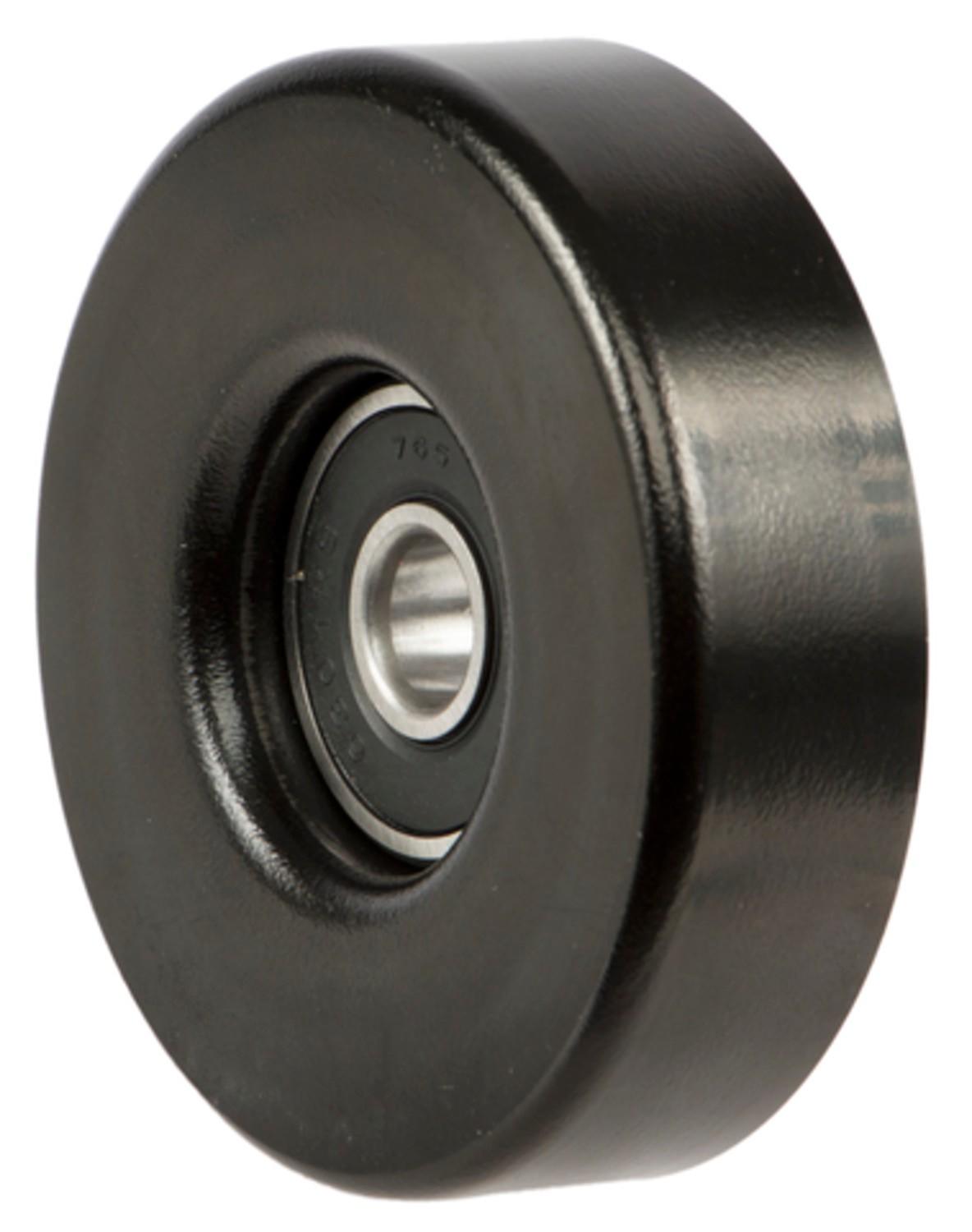 Angle View of Accessory Drive Belt Idler Pulley FOUR SEASONS 45916