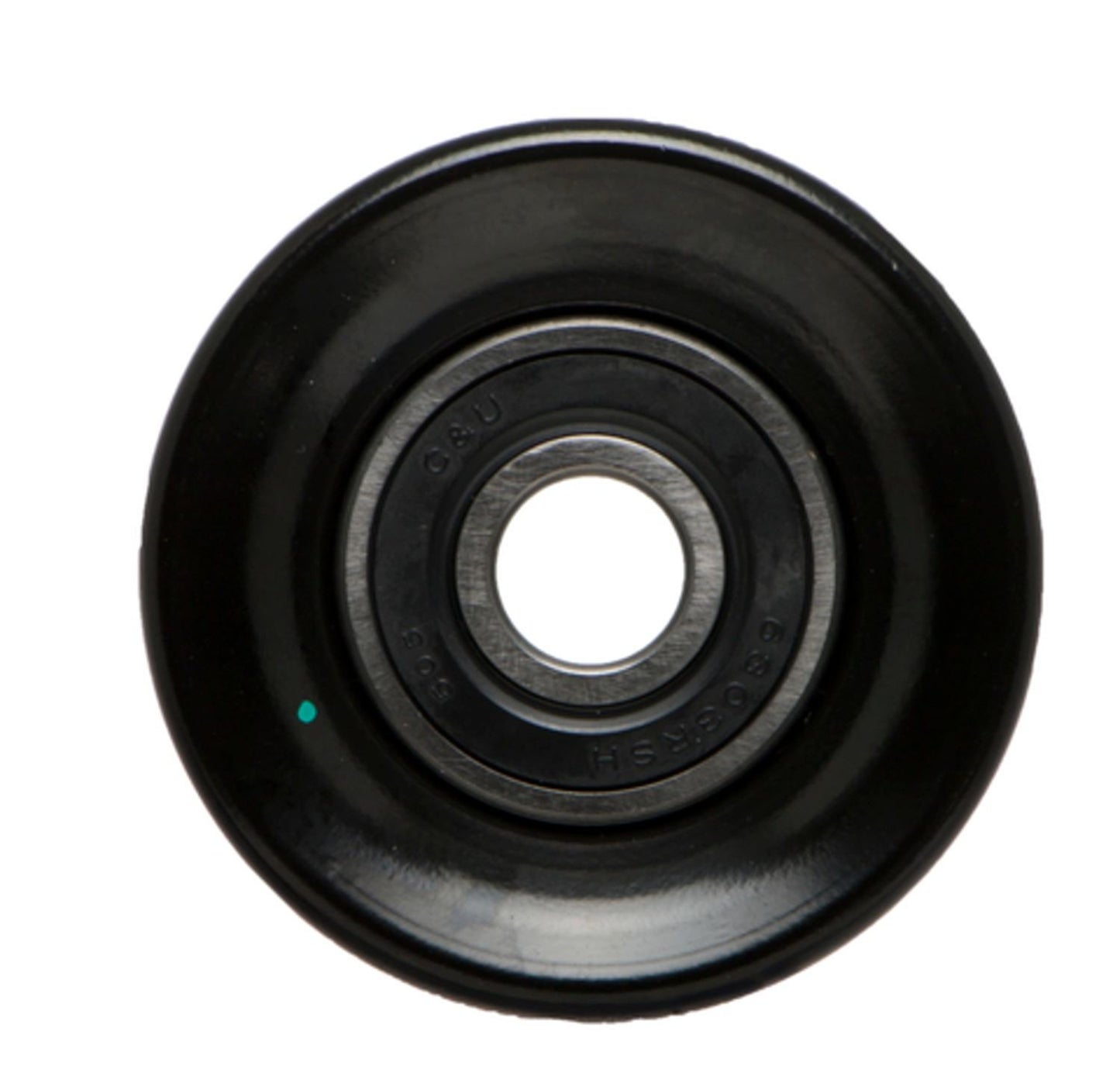 Front View of Accessory Drive Belt Idler Pulley FOUR SEASONS 45936