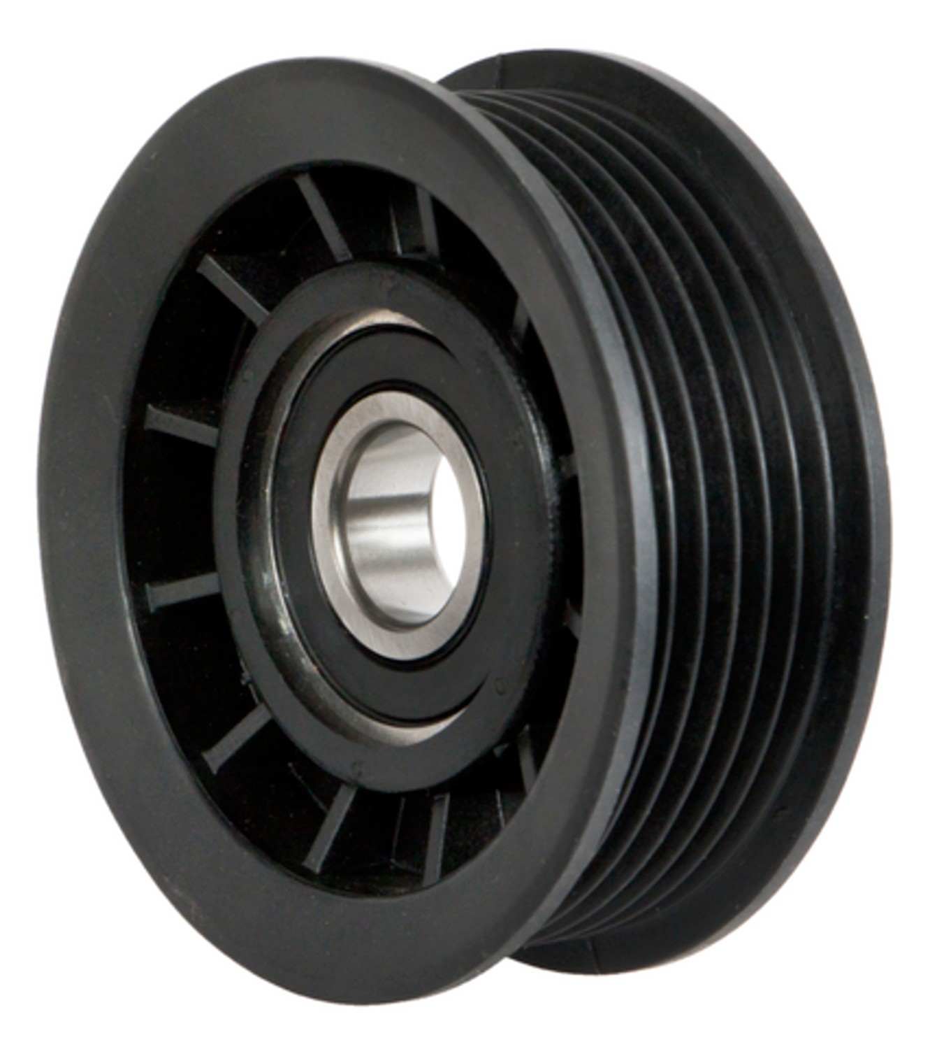 Angle View of Accessory Drive Belt Tensioner Pulley FOUR SEASONS 45971