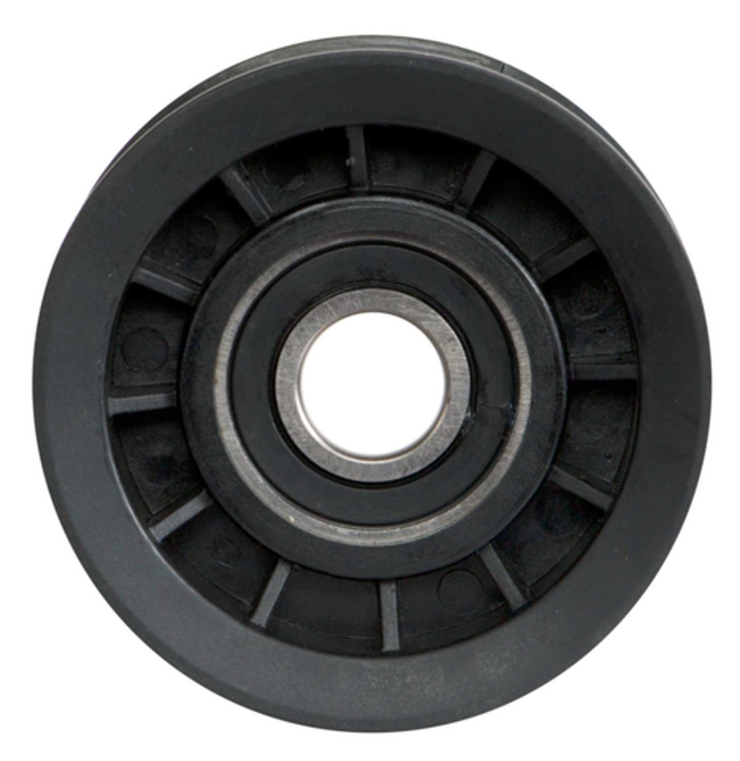 Back View of Accessory Drive Belt Tensioner Pulley FOUR SEASONS 45971