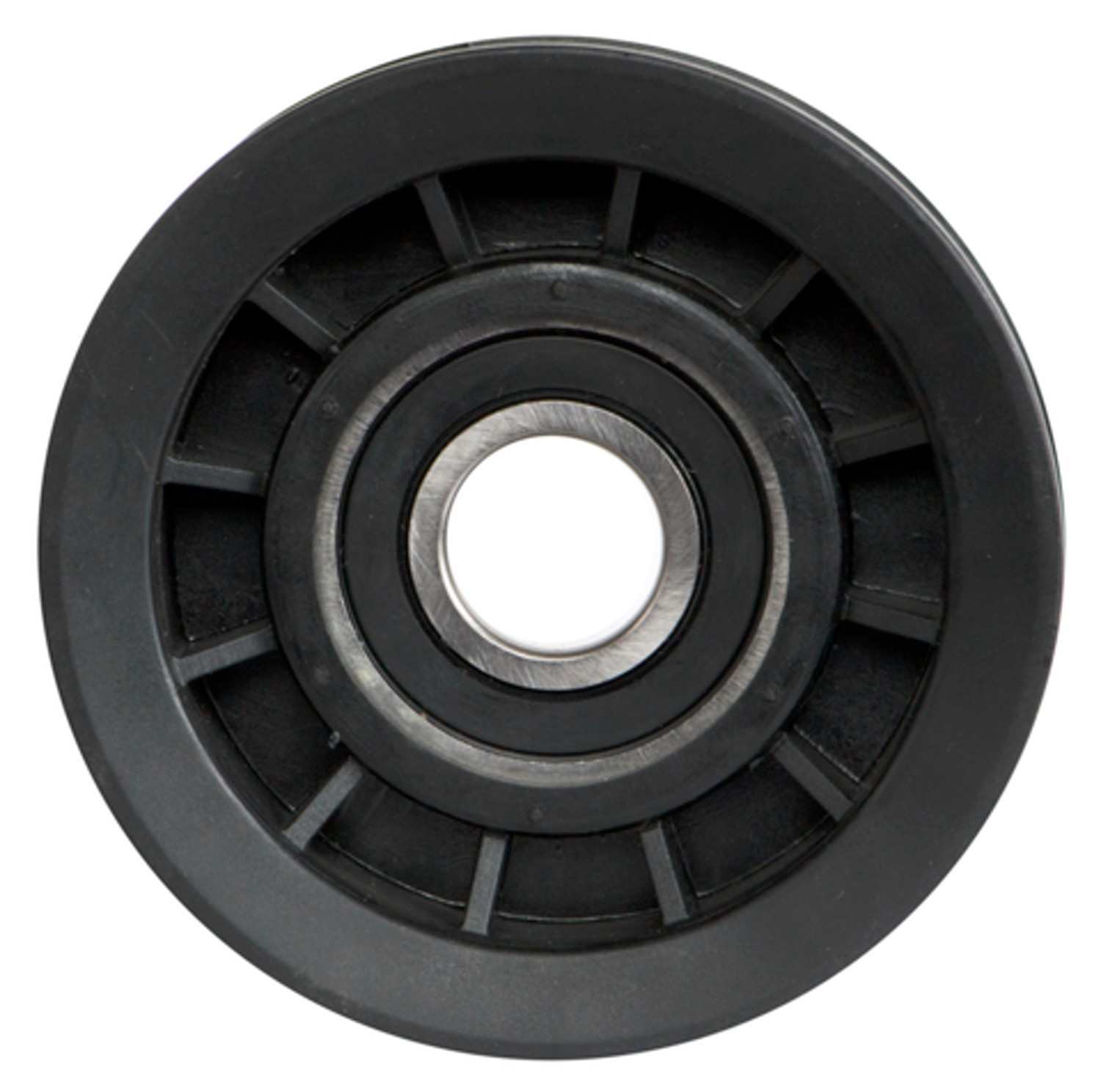 Front View of Accessory Drive Belt Tensioner Pulley FOUR SEASONS 45971