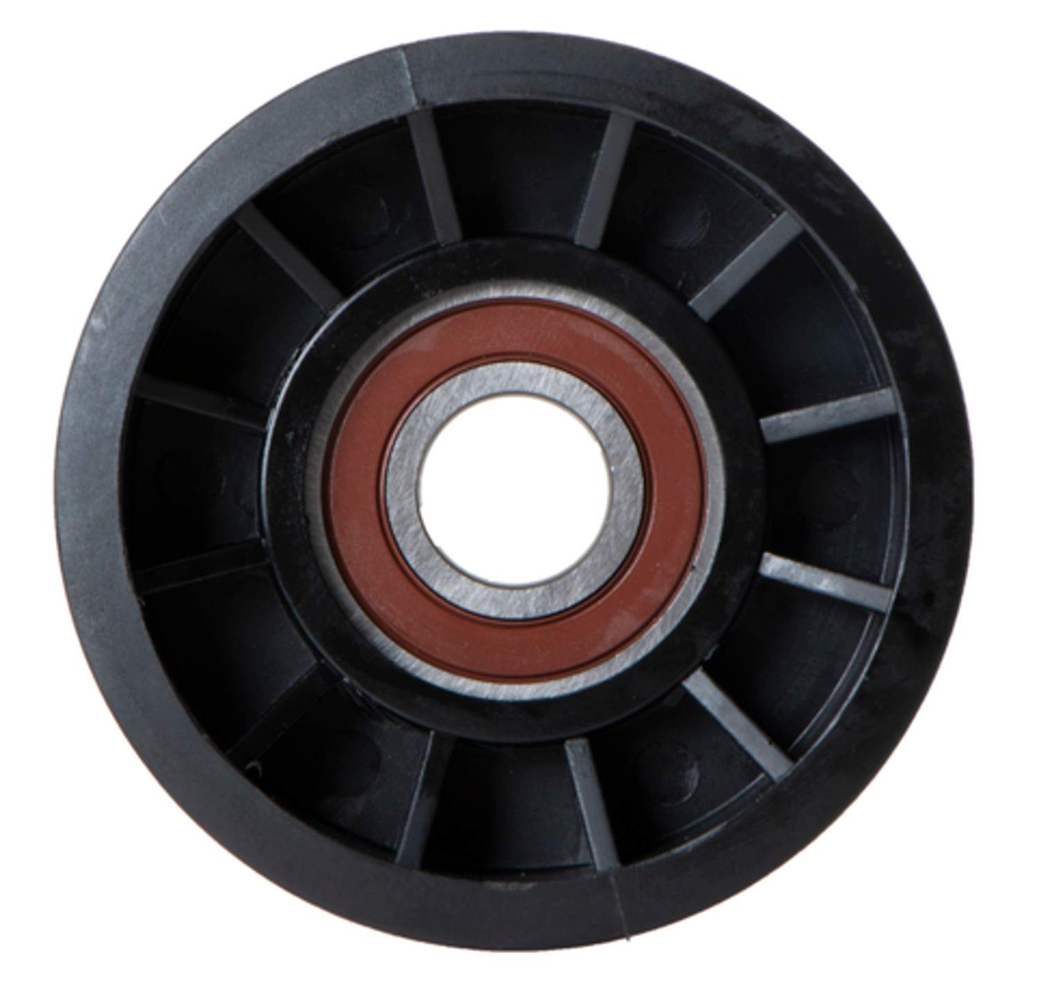 Front View of Accessory Drive Belt Idler Pulley FOUR SEASONS 45974