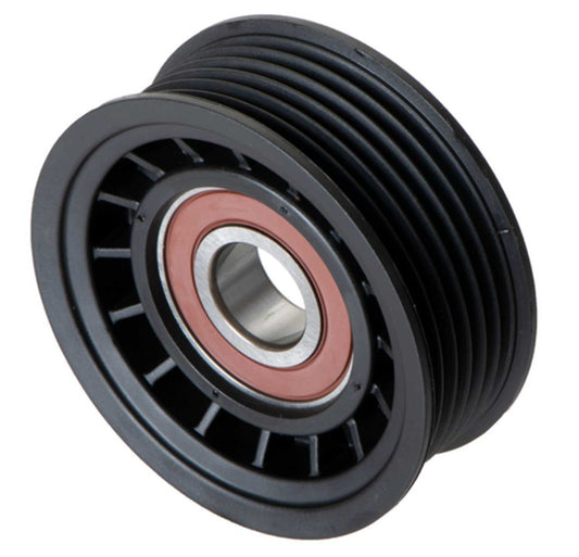 Angle View of Accessory Drive Belt Idler Pulley FOUR SEASONS 45996