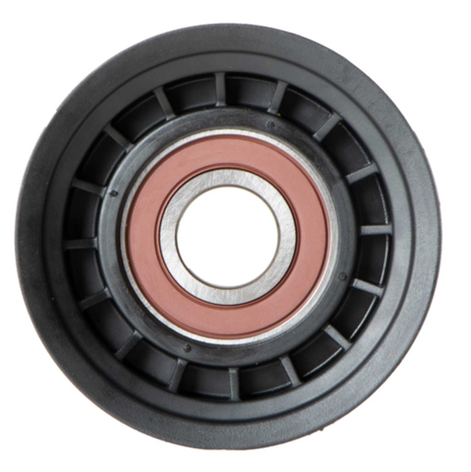 Front View of Accessory Drive Belt Idler Pulley FOUR SEASONS 45996