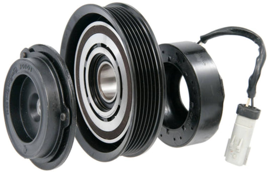 Angle View of A/C Compressor Clutch FOUR SEASONS 47374