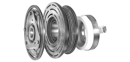 Angle View of A/C Compressor Clutch FOUR SEASONS 47656