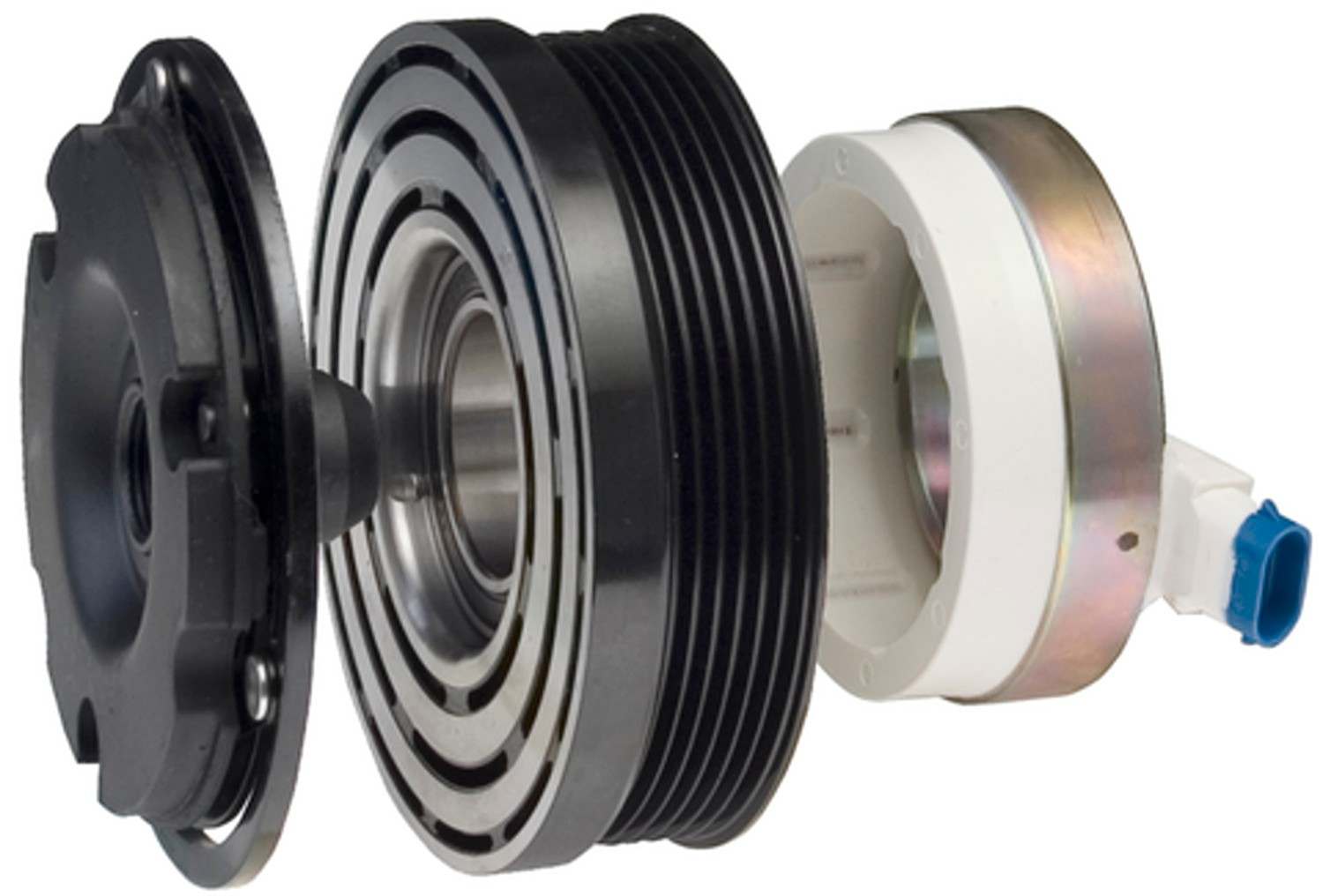 Angle View of A/C Compressor Clutch FOUR SEASONS 47667